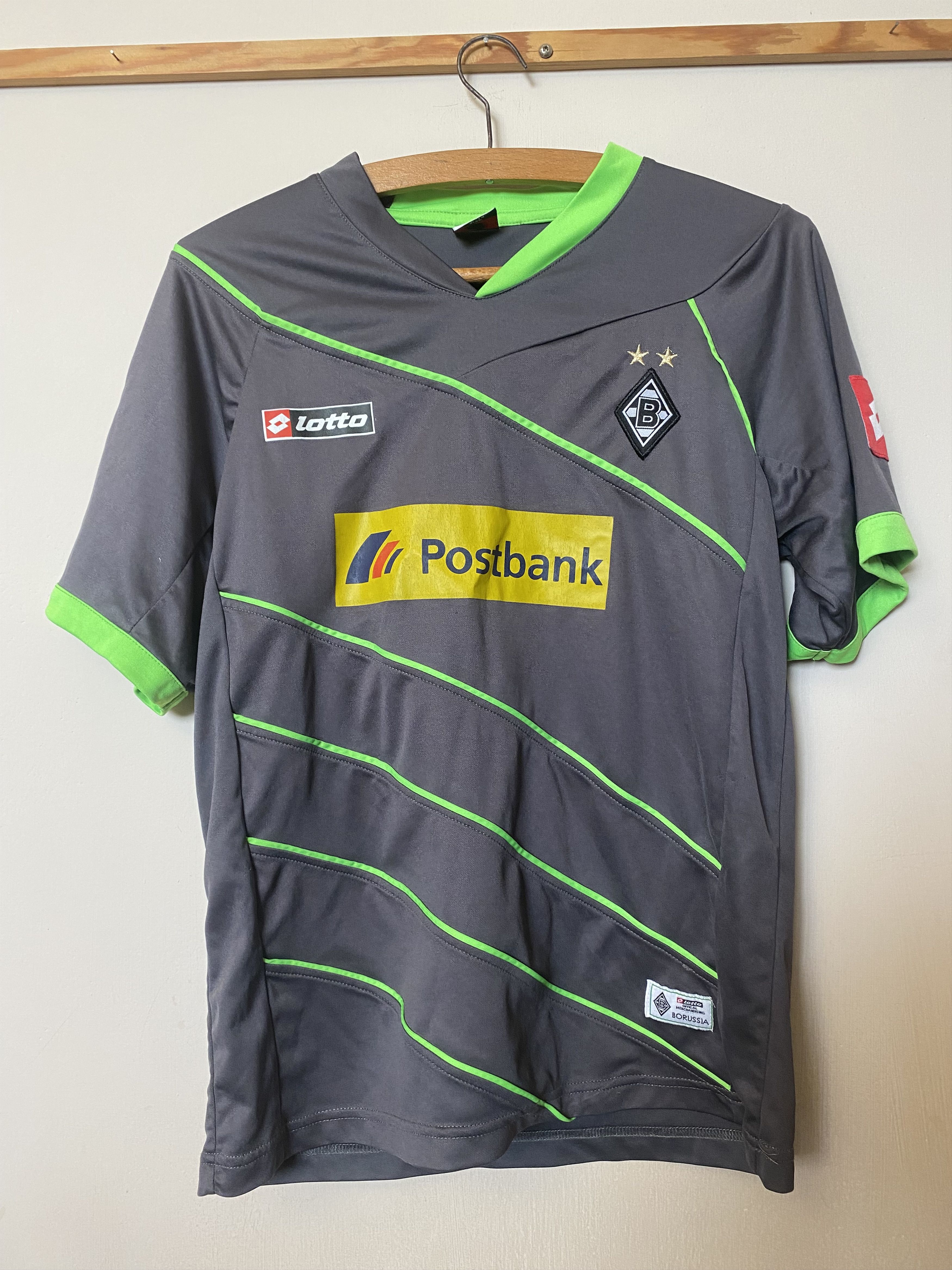 Lotto Sport BORUSSIA MONCHENGLADBACH - 2011- 2012 - Lotto - 13/14 Yrs Size US XS / EU 42 / 0 - 1 Thumbnail