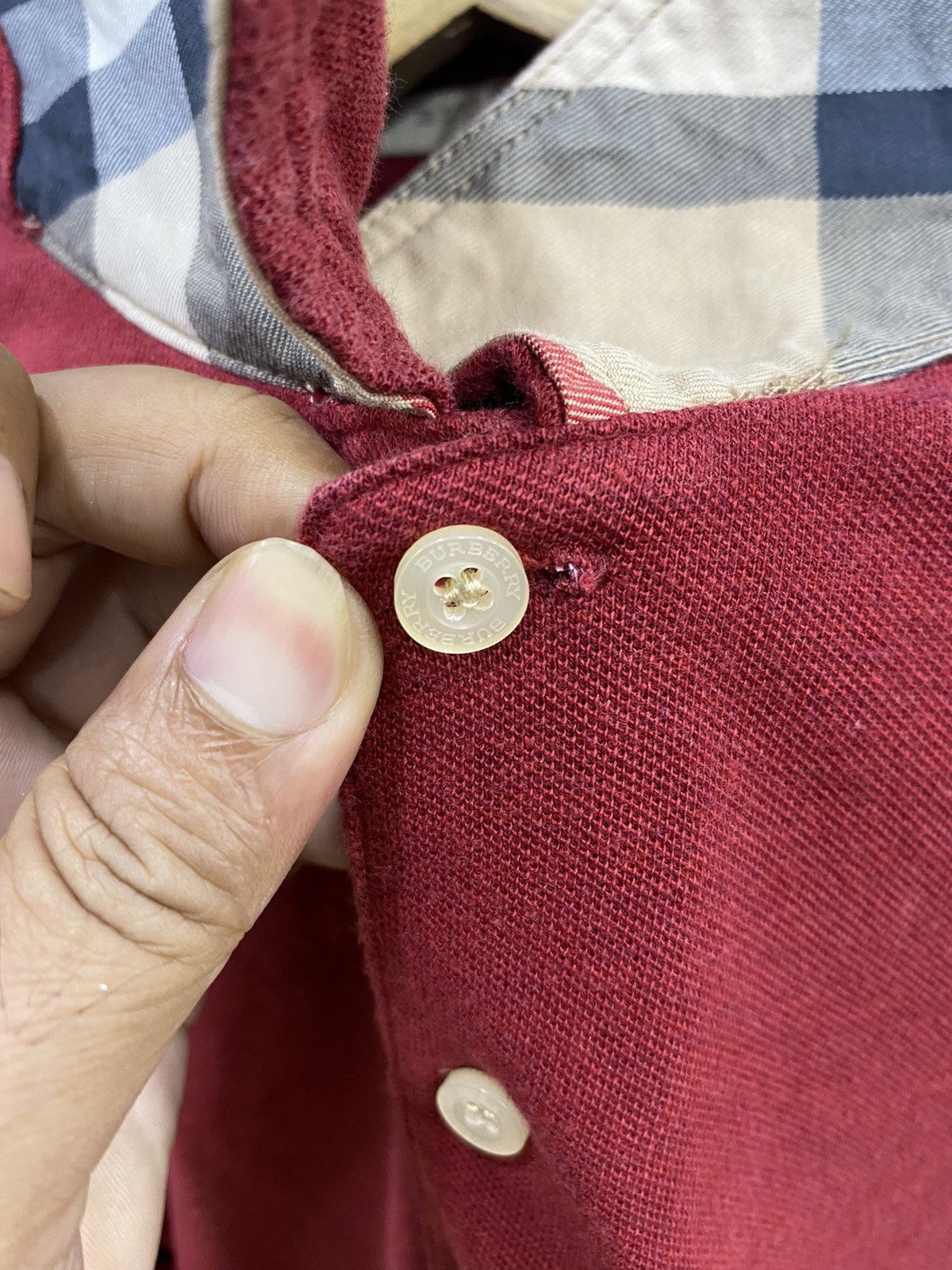 Burberry Burberry Brit Poloshirt Size US L / EU 52-54 / 3 - 3 Thumbnail