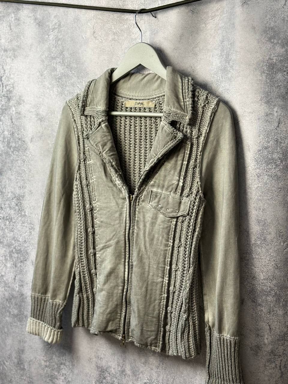 Elisa Cavaletti Bottega By Elisa Cavaletti Avant-Garde Knit Cardigan Jacket Size M / US 6-8 / IT 42-44 - 3 Thumbnail