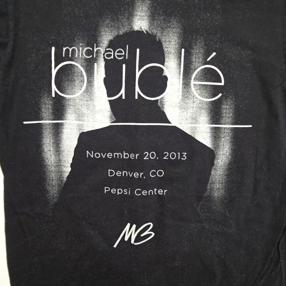 & Other Stories Michael Bublé Concert Shirt Optima Black 2013 Tour M Tee Size US M / EU 48-50 / 2 - 8 Thumbnail