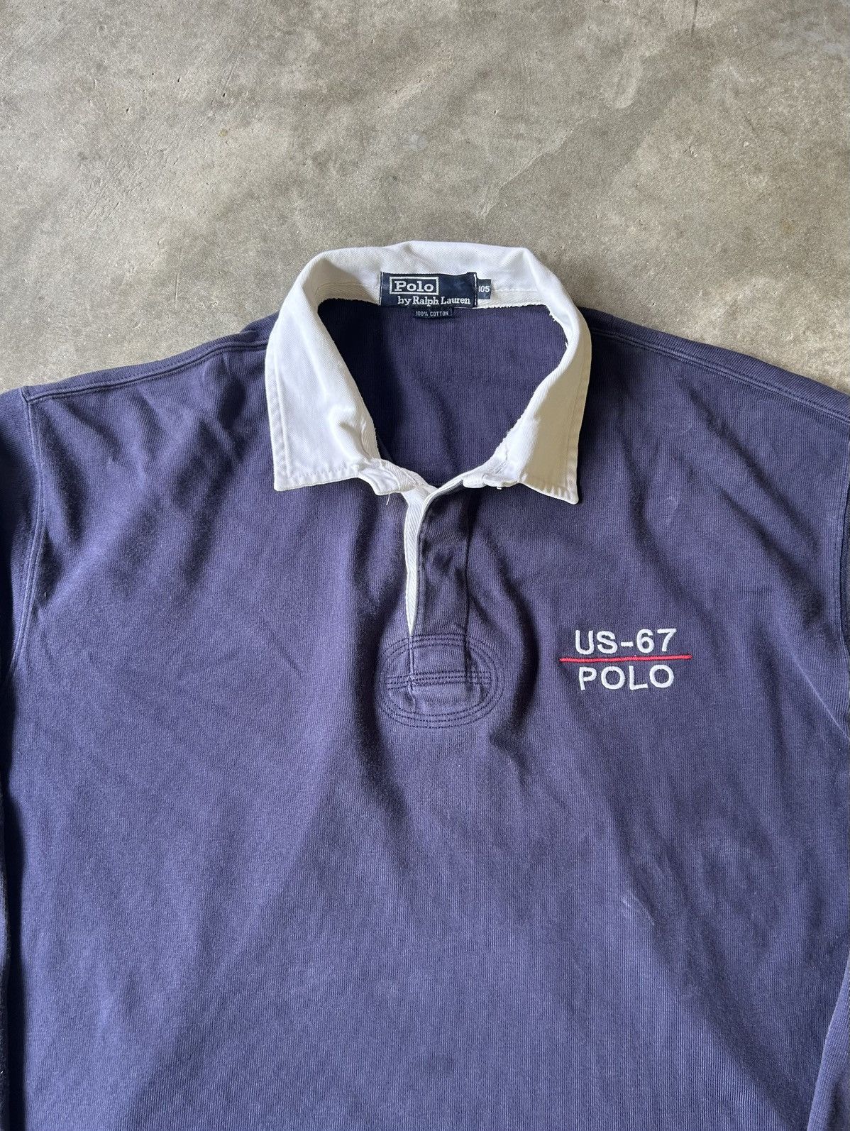 Polo Ralph Lauren Vintage "Polo Ralph Lauren Long Sleeve Shirt" Size US XL / EU 56 / 4 - 2 Thumbnail