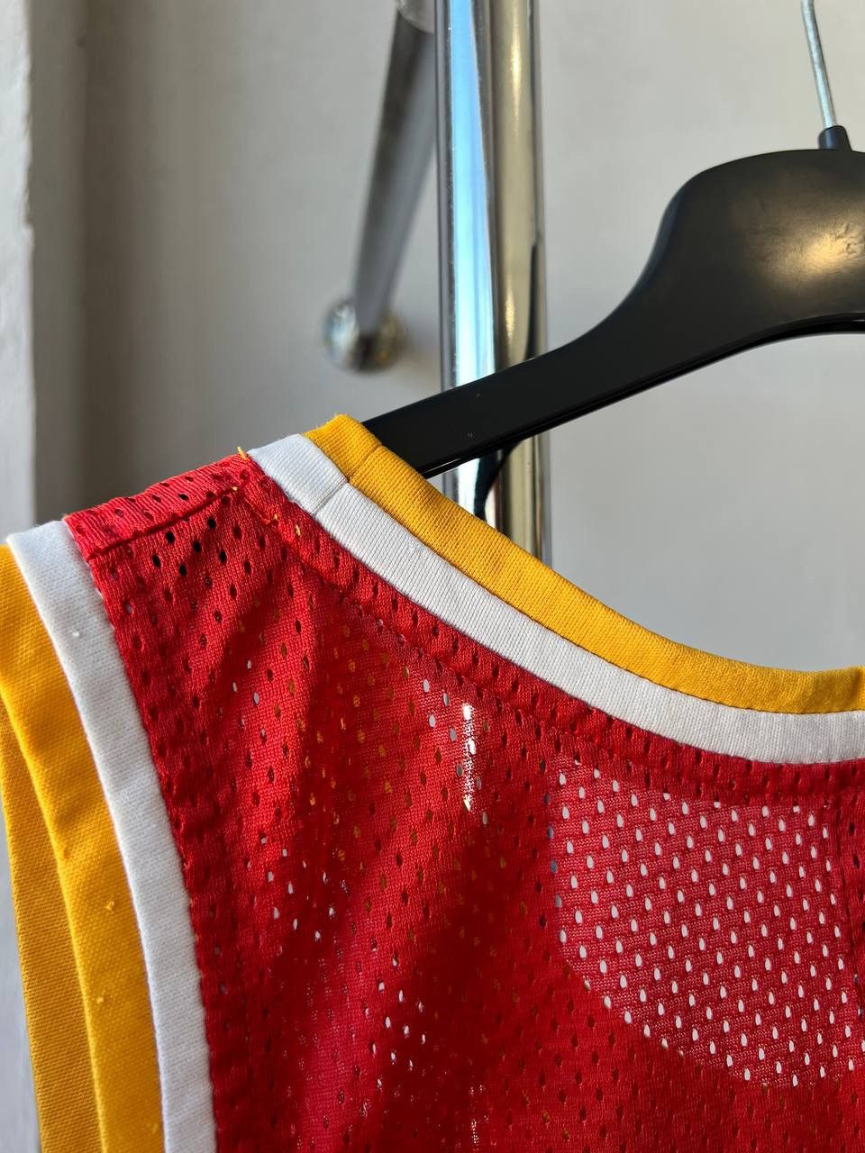 VERY RARE! 1970/80 HOUSTON ROCKETS #34 SPALDING JERSEY SZ S