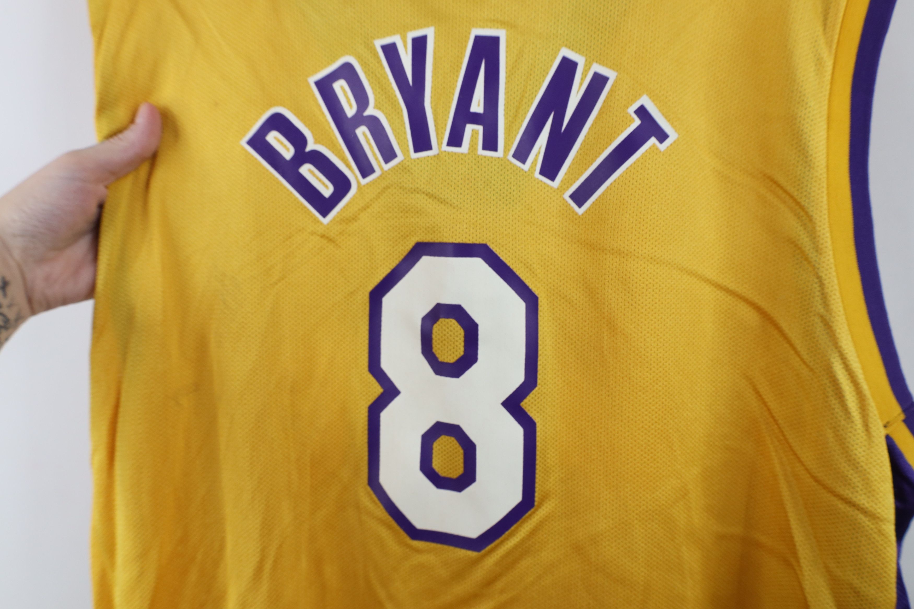 Champion Vintage 90s Champion Kobe Bryant Los Angeles Lakers Jersey Size US L / EU 52-54 / 3 - 11 Thumbnail
