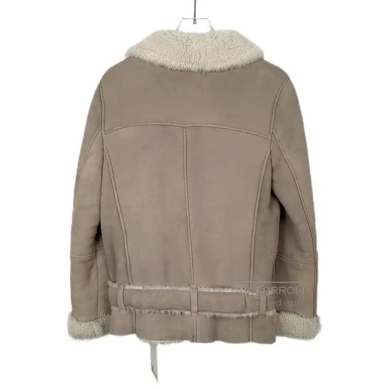 Max Mara MaxMara Beige Wool Women's Jacket . Size M / US 6-8 / IT 42-44 - 2 Thumbnail
