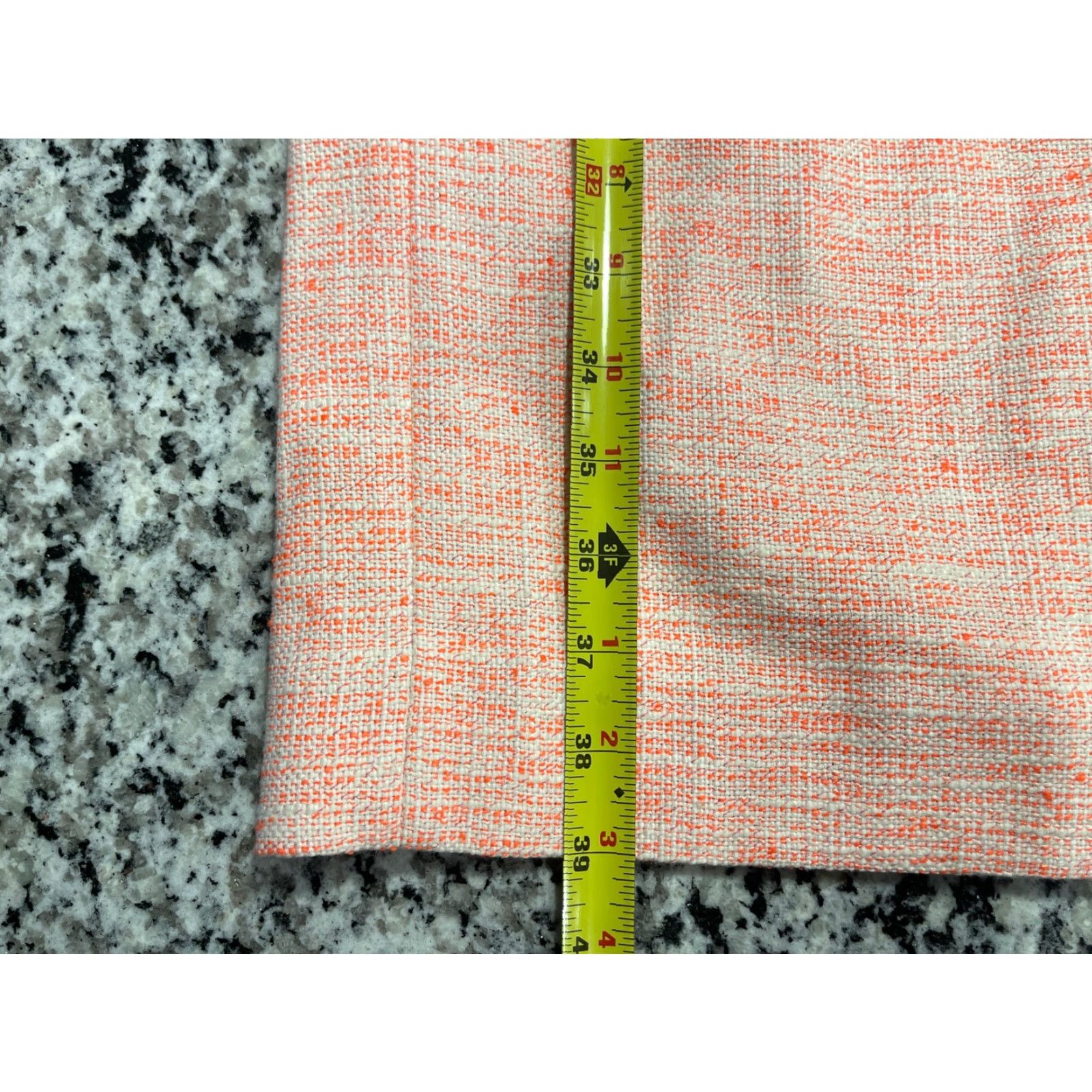 J.Crew J. Crew Dress Sleeveless Tweed Eyelet Sheath Career Orange Size 0 Womens Size XS / US 0-2 / IT 36-38 - 3 Thumbnail