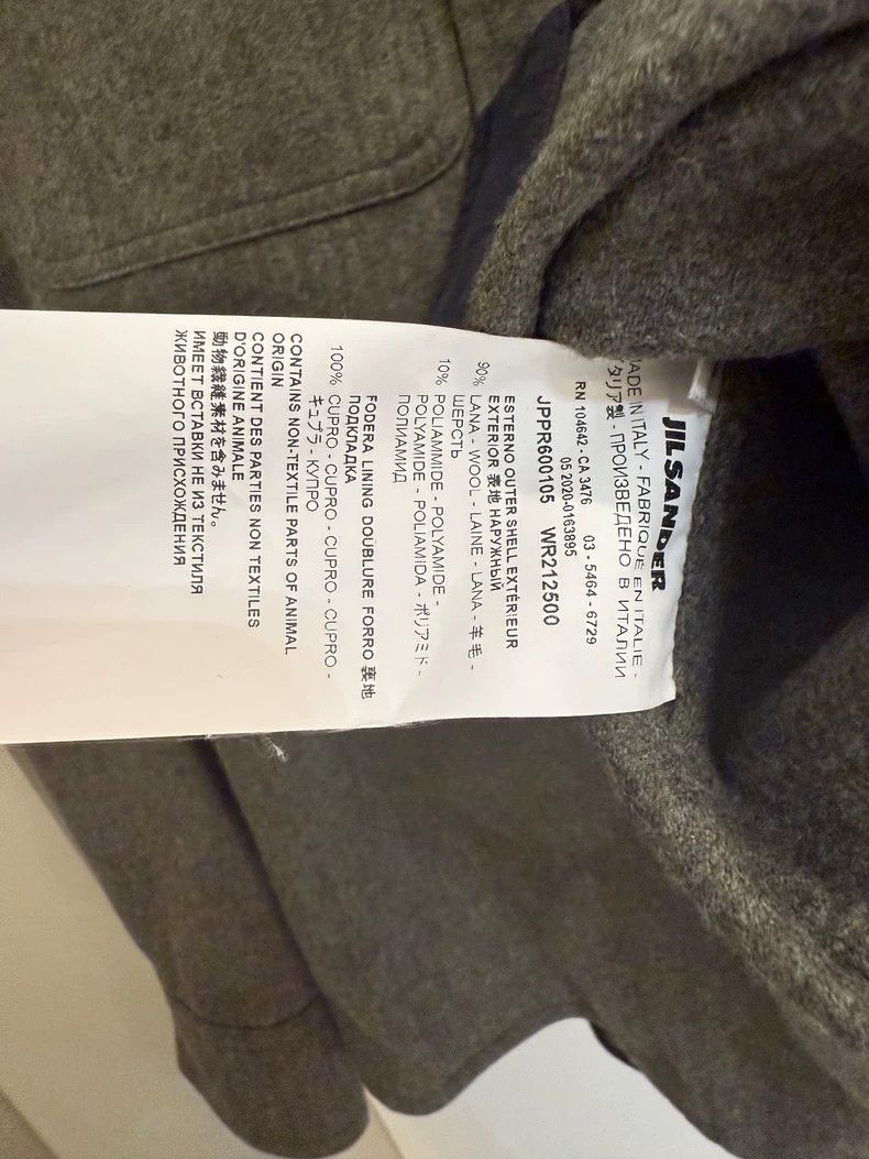 Jil Sander Jil Sander Wool coat jacket Size 4XL / US 24-26 - 3 Thumbnail