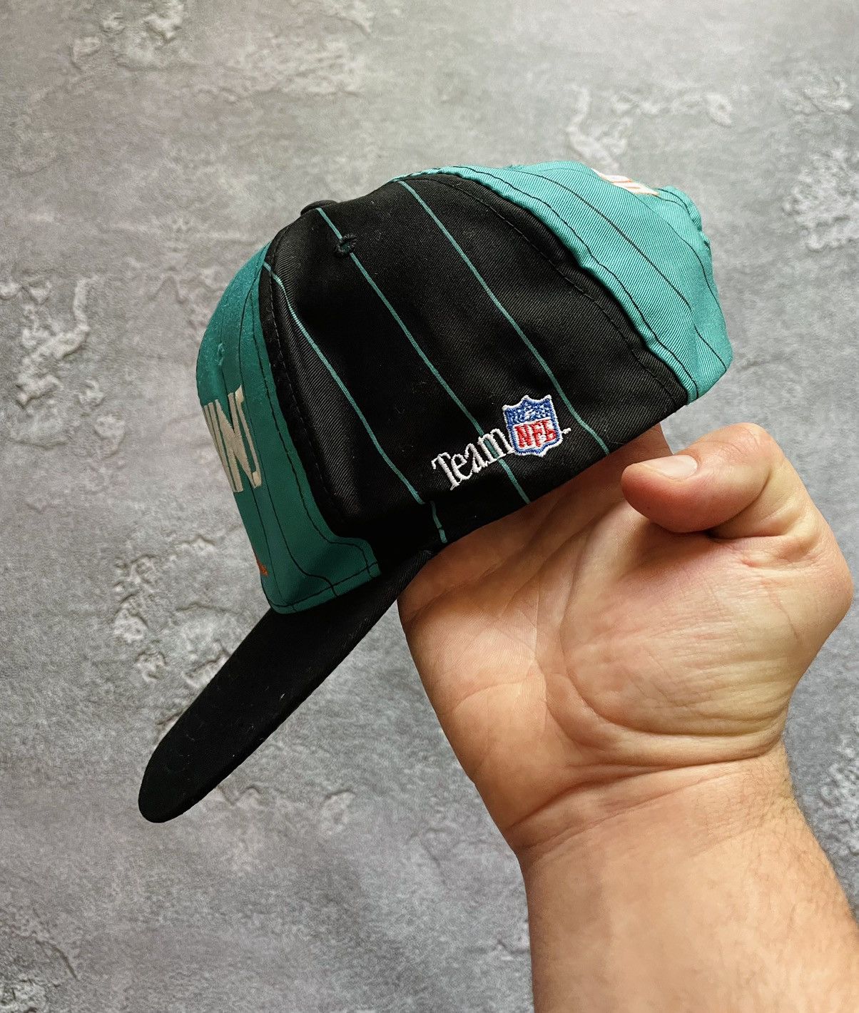 NFL Vintage 90s Miami Dolphins NFL Team 1994 Cap / SnapBack Size ONE SIZE - 4 Thumbnail