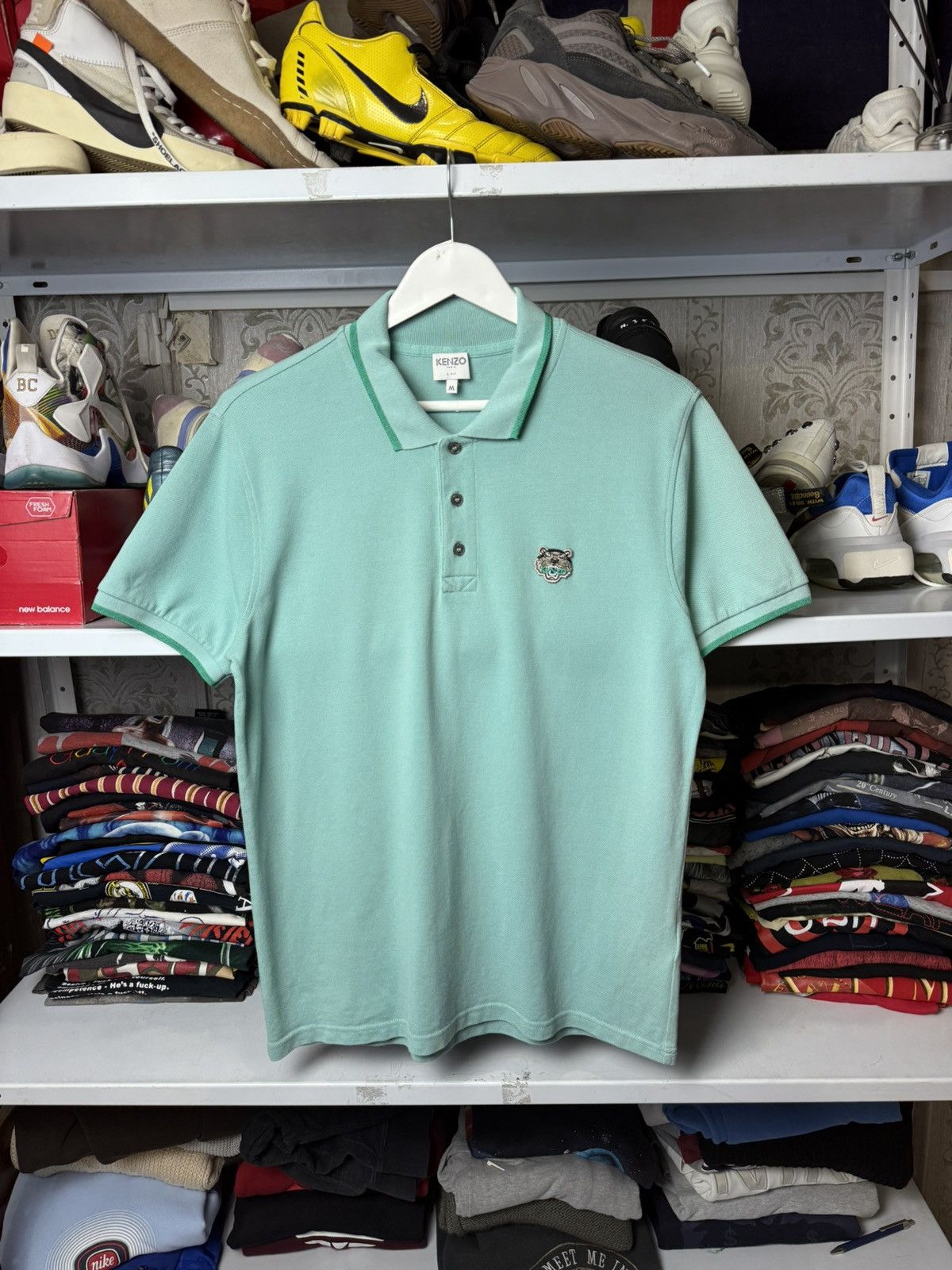 Kenzo Kenzo Polo t shirt men K fit tee White logo Tiger Size US M / EU 48-50 / 2 - 1 Thumbnail