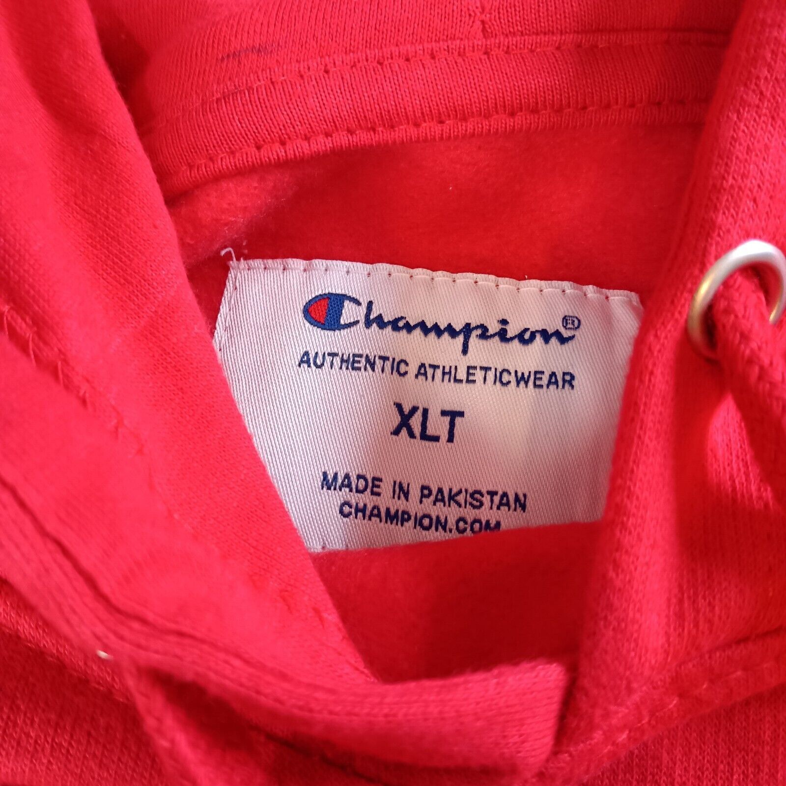 Champion Champion Hoodie Men XLT Red Kangaroo Pocket Hoodie Spell Out Size US XL / EU 56 / 4 - 5 Thumbnail