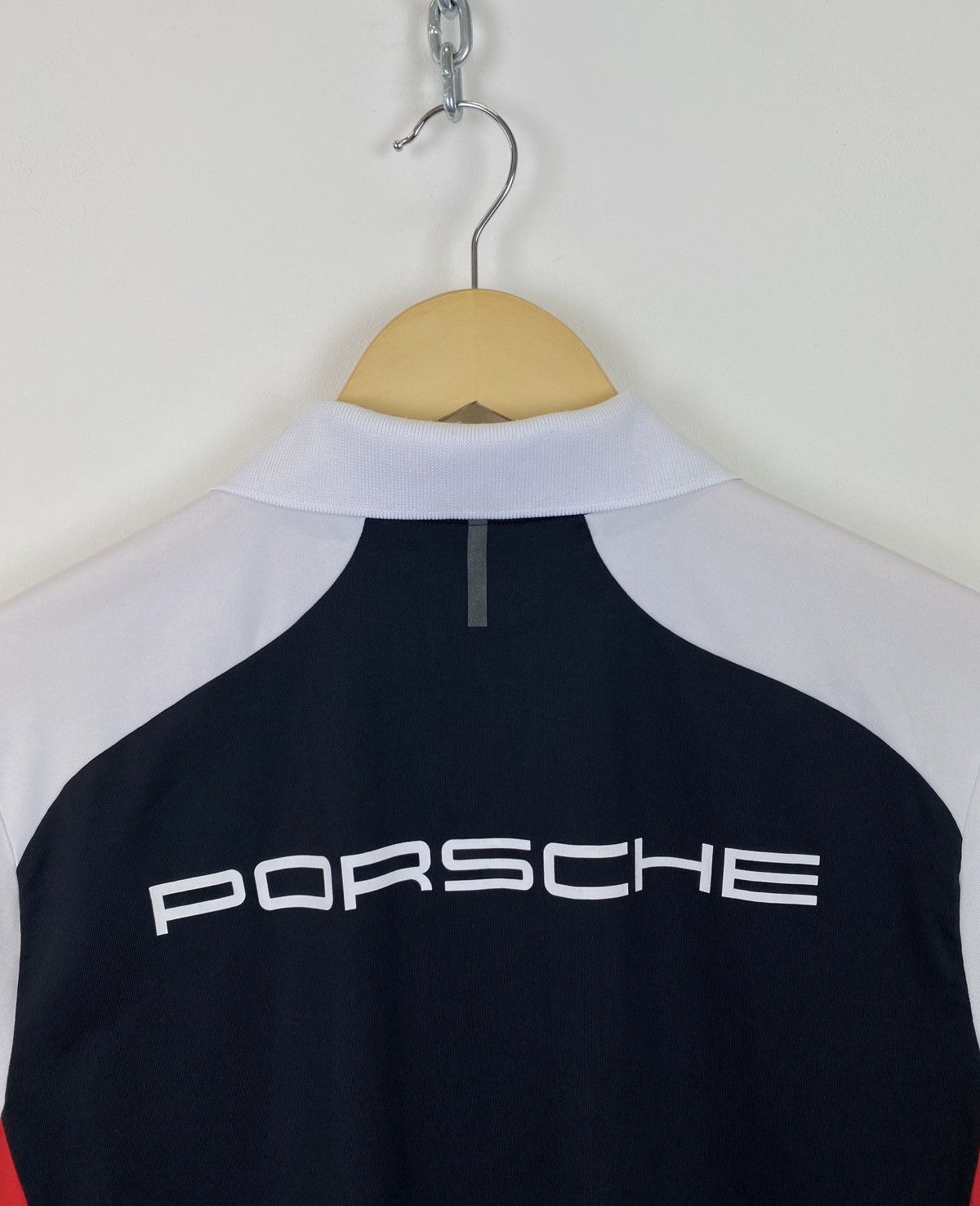 Porsche Design Porche Motorsport Racing Polo Buttons Shirt Men’s Size M Size US M / EU 48-50 / 2 - 8 Thumbnail
