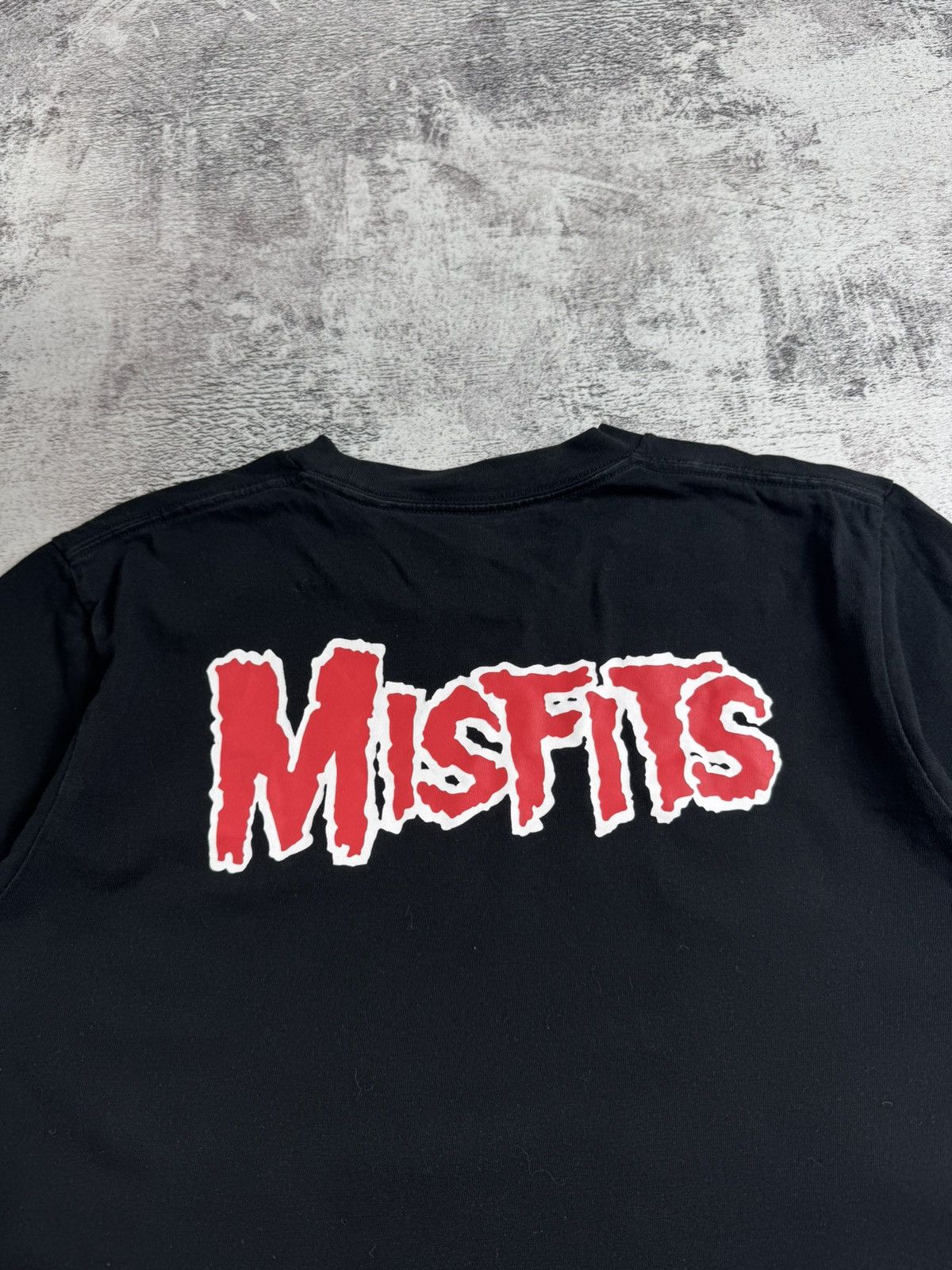 Misfits Misfits X Uniqlo Fiend Skull Band Tour Rock Hip Hop Cotton Jersey T-Shirt Tee Size US M / EU 48-50 / 2 - 12 Thumbnail