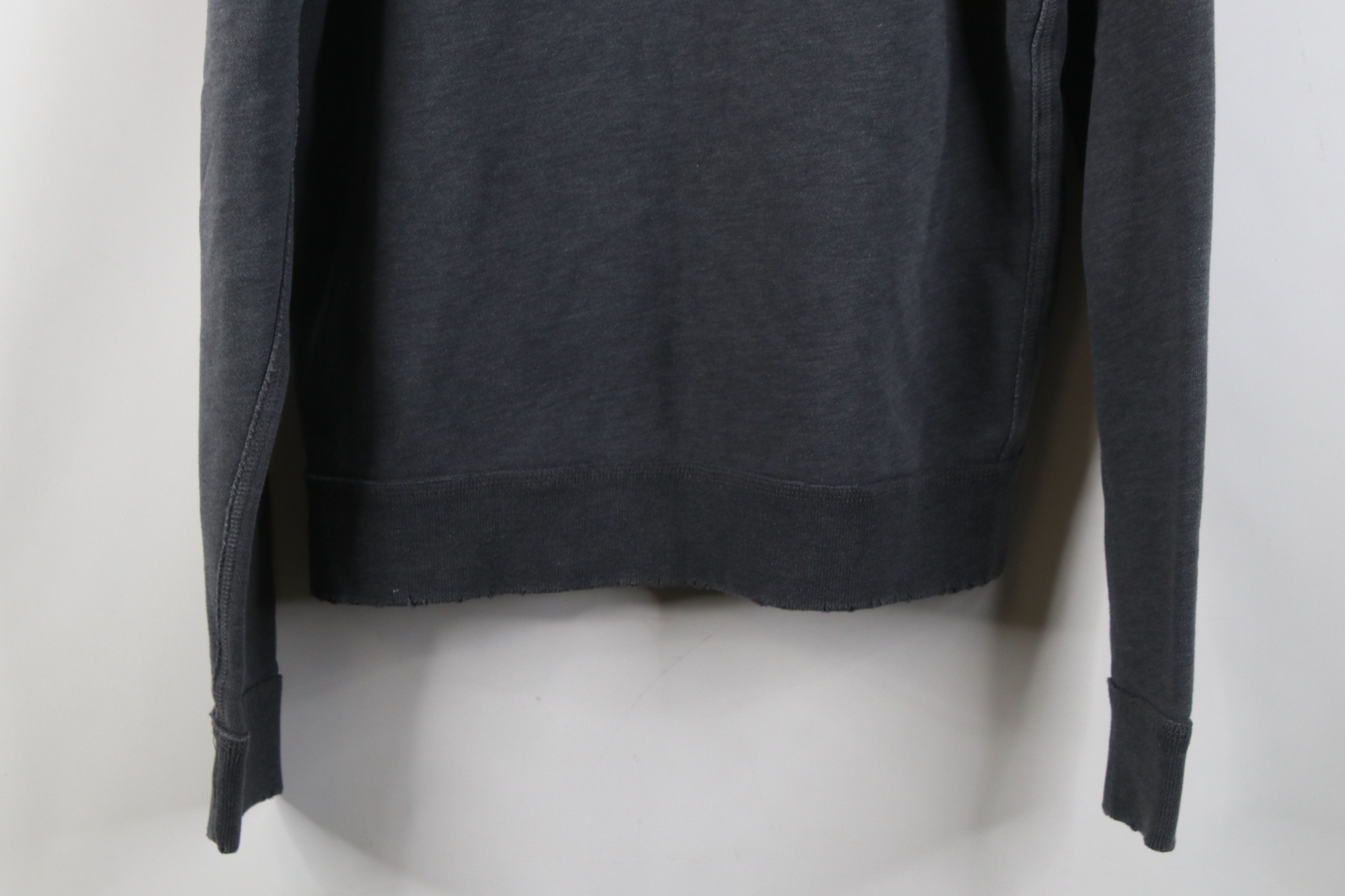Abercrombie & Fitch Vintage 90s Y2K Abercrombie & Fitch Distressed Hoodie Gray Size US M / EU 48-50 / 2 - 15 Thumbnail