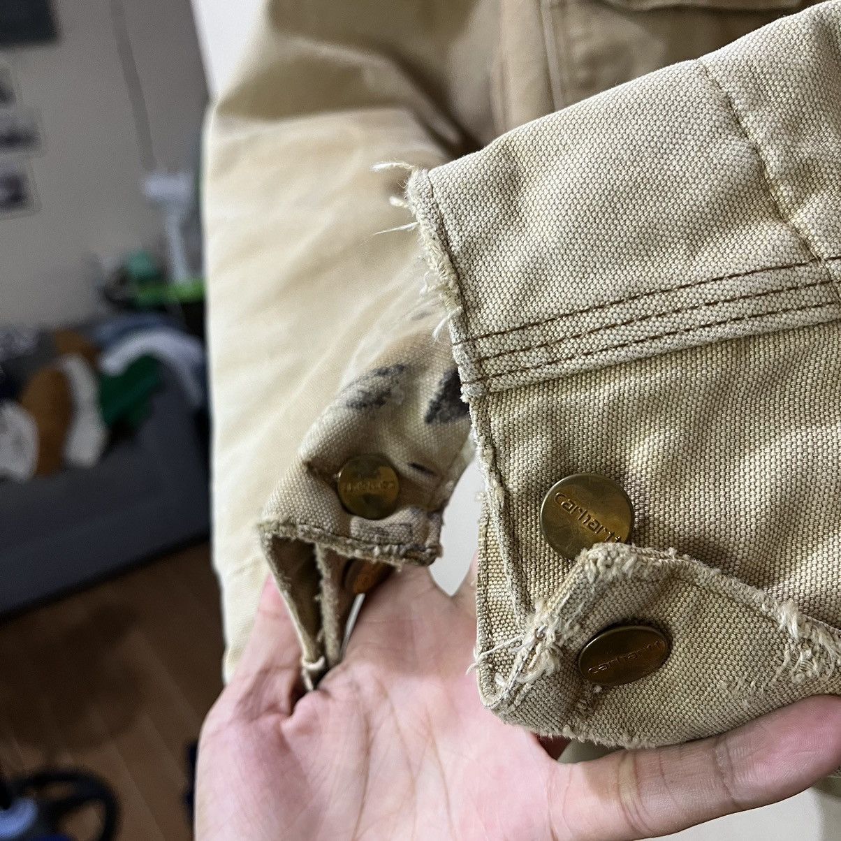Carhartt Vintage 90's Carhartt C01 BRN Hamilton Chore Jacket Size US XL / EU 56 / 4 - 7 Thumbnail