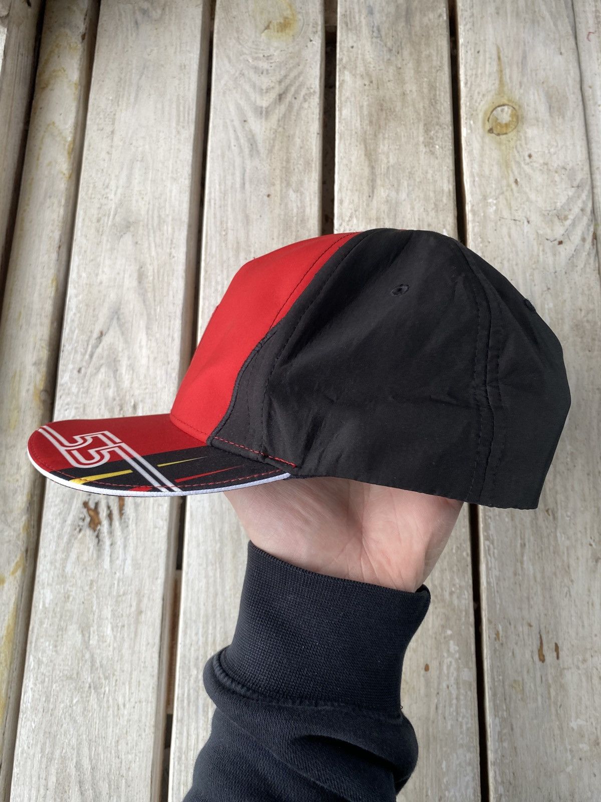 Ferrari × Vintage Vintage 00s Ferrari Racing Formula One F1 Logo Cap Red Size ONE SIZE - 3 Thumbnail