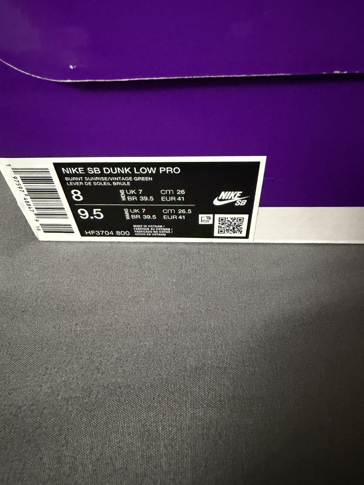 Nike SB Nike SB Dunk Low ‘Burnt Sunrise’ Size 8M Size US 8 / EU 41 - 7 Thumbnail