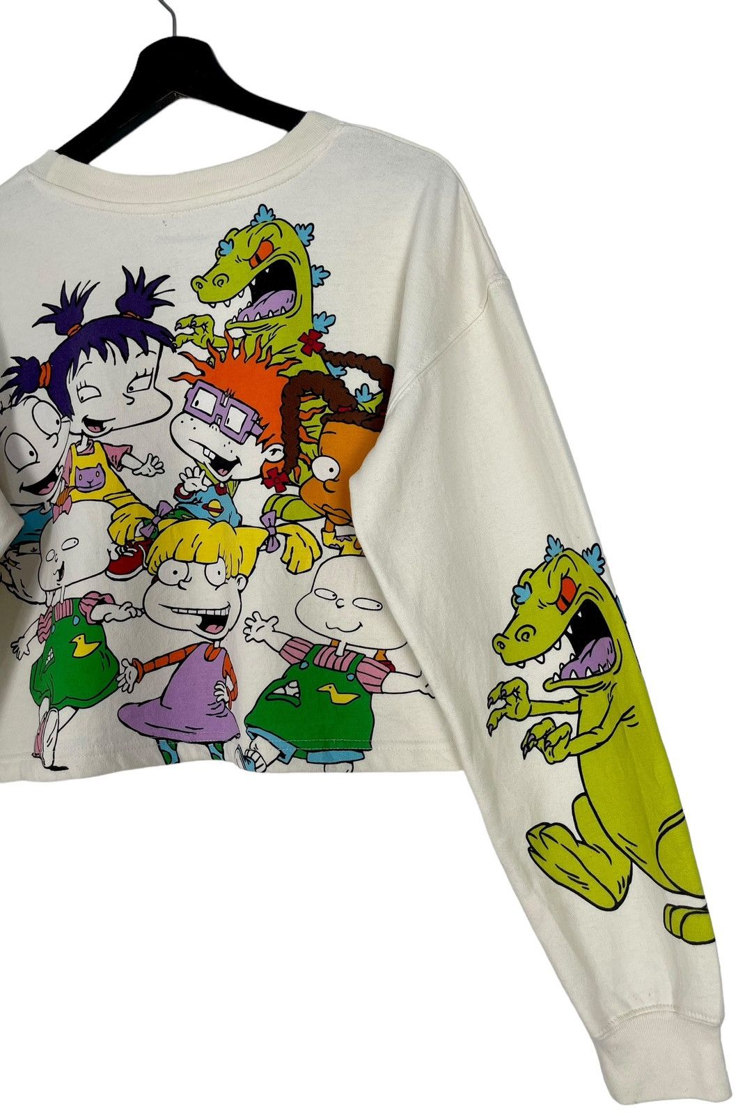 Cartoon Network × Nickelodeon Full print Rugrats Anime Crop Sweatshirt Size M / US 6-8 / IT 42-44 - 5 Thumbnail