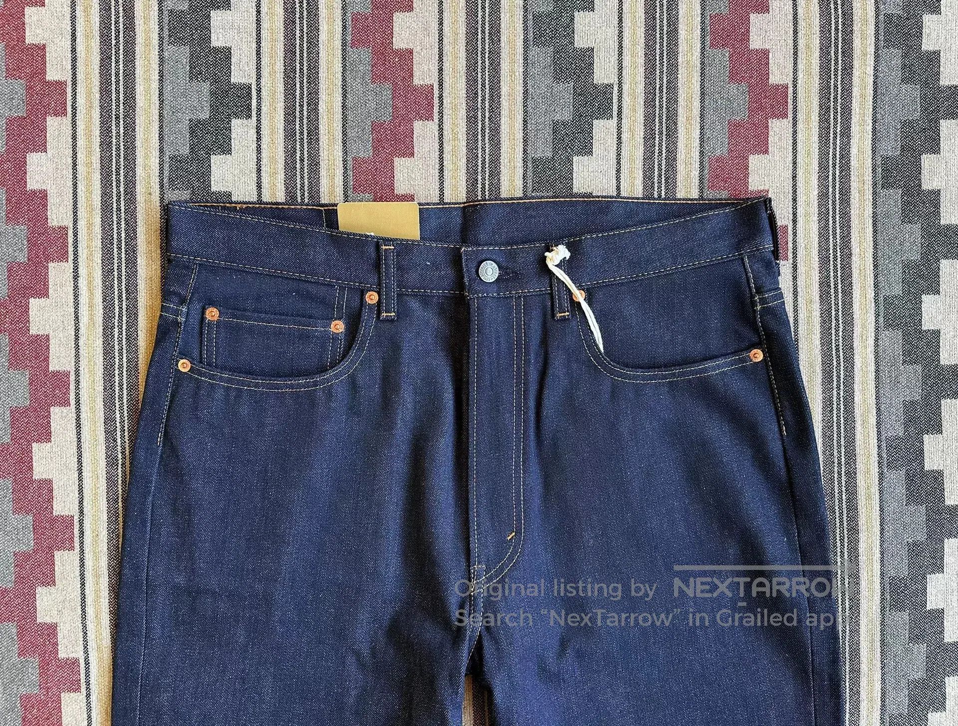 Levi's Vintage Clothing levi's lvc 1970s bootcut jeans indigo. Size US 36 / EU 52 - 3 Thumbnail
