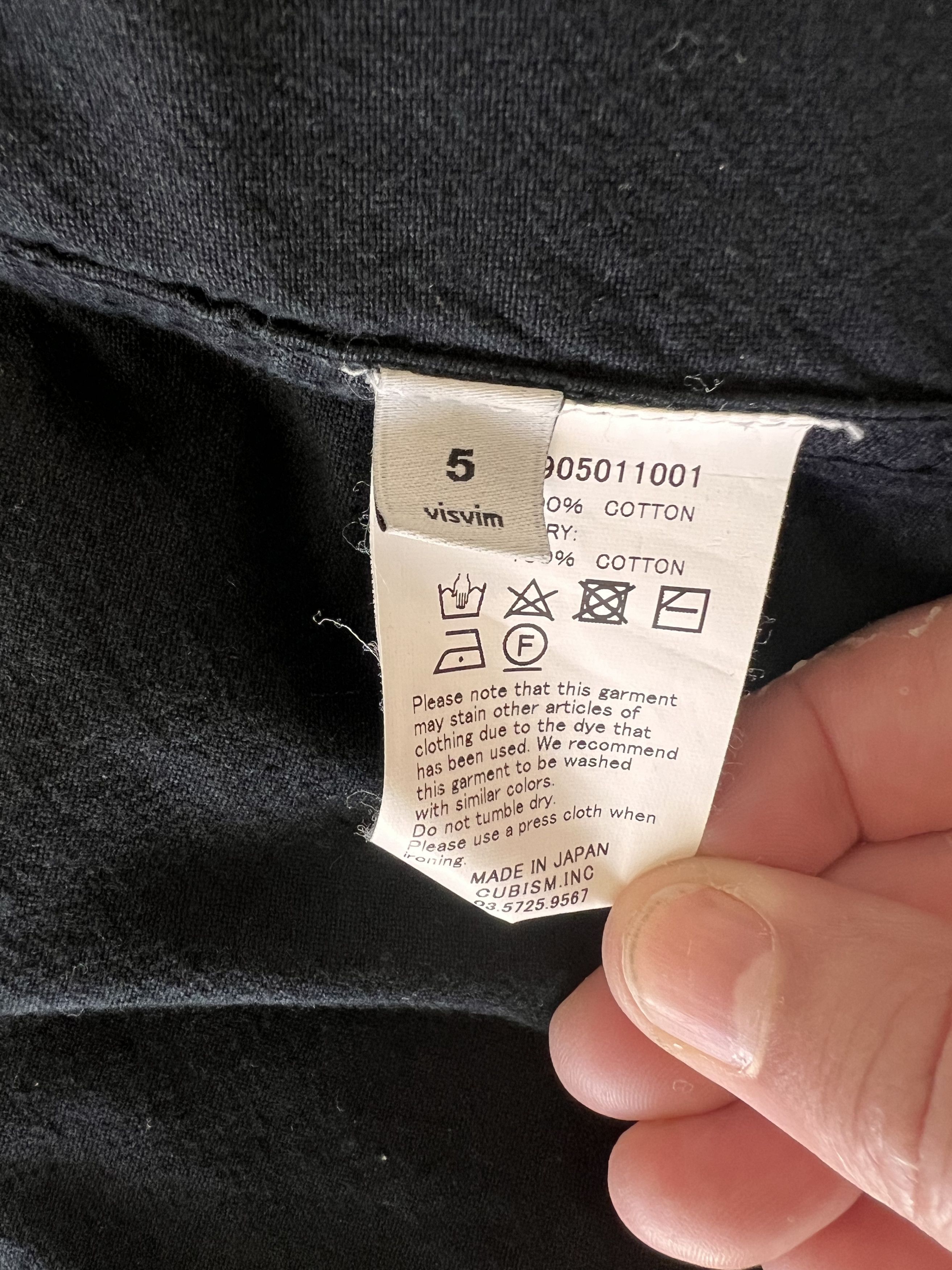 Visvim ICT Lhamo shirt - dk blue sz 4 Size US XL / EU 56 / 4 - 3 Thumbnail