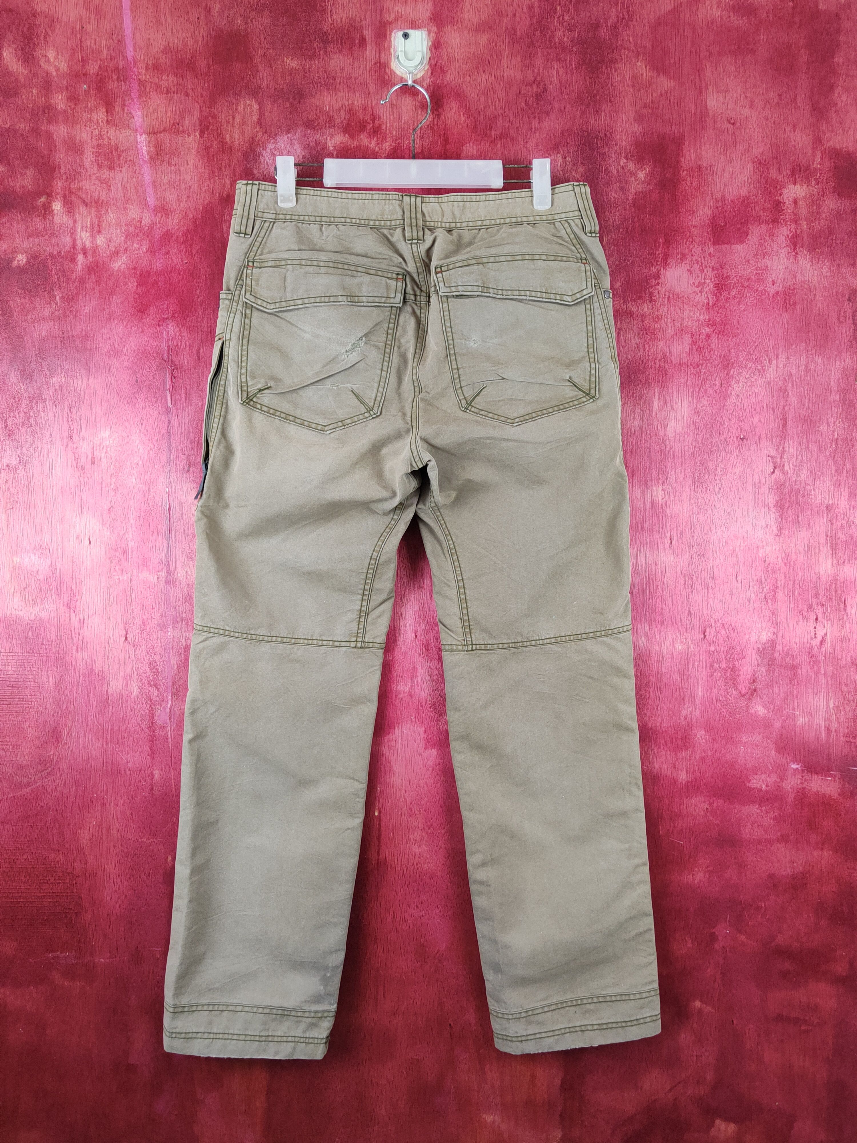 Japanese Brand L.L.Bean Brown Multipocket Tactical Cargo Pants #S1737 Size US 30 / EU 46 - 7 Thumbnail
