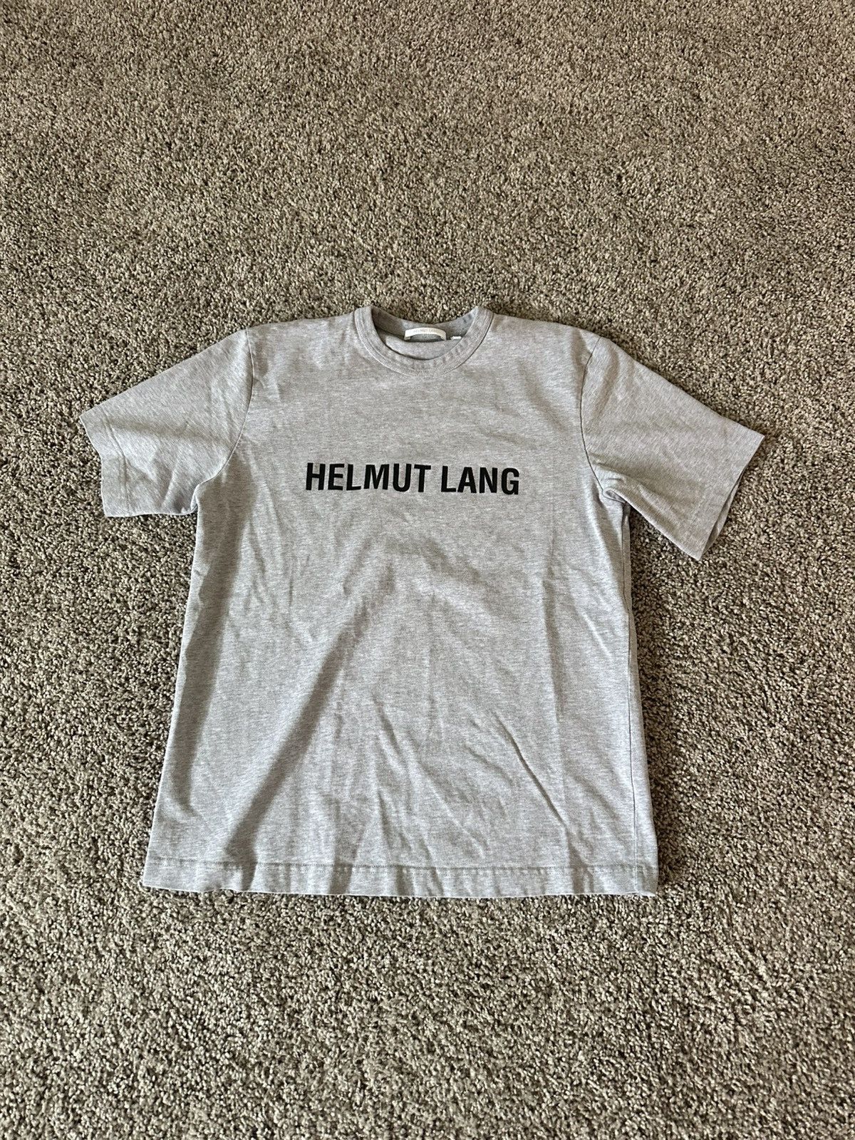 Helmut Lang Gray Core T-Shirt Size US S / EU 44-46 / 1 - 1 Thumbnail