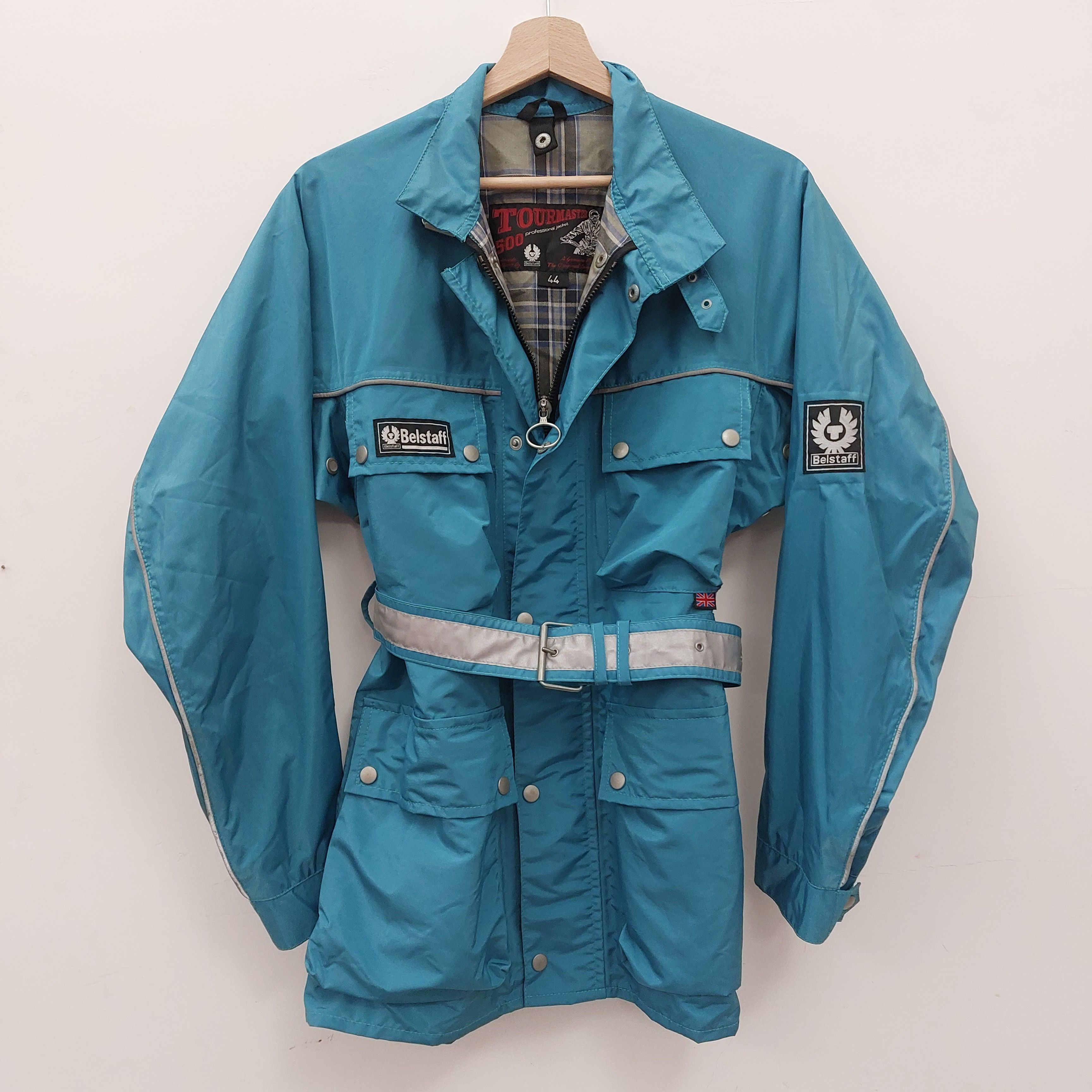 Belstaff Belstaff Tourmaster 500 vintage 2004 turquoise waxed cotton Size M / US 6-8 / IT 42-44 - 1 Thumbnail