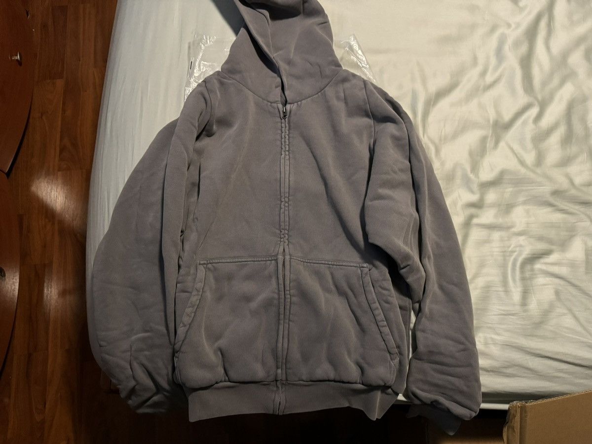 Balenciaga × Gap × Kanye West Yeezy Gap Zip Up Hoodie Poetic Grey Size Small Size US S / EU 44-46 / 1 - 2 Thumbnail