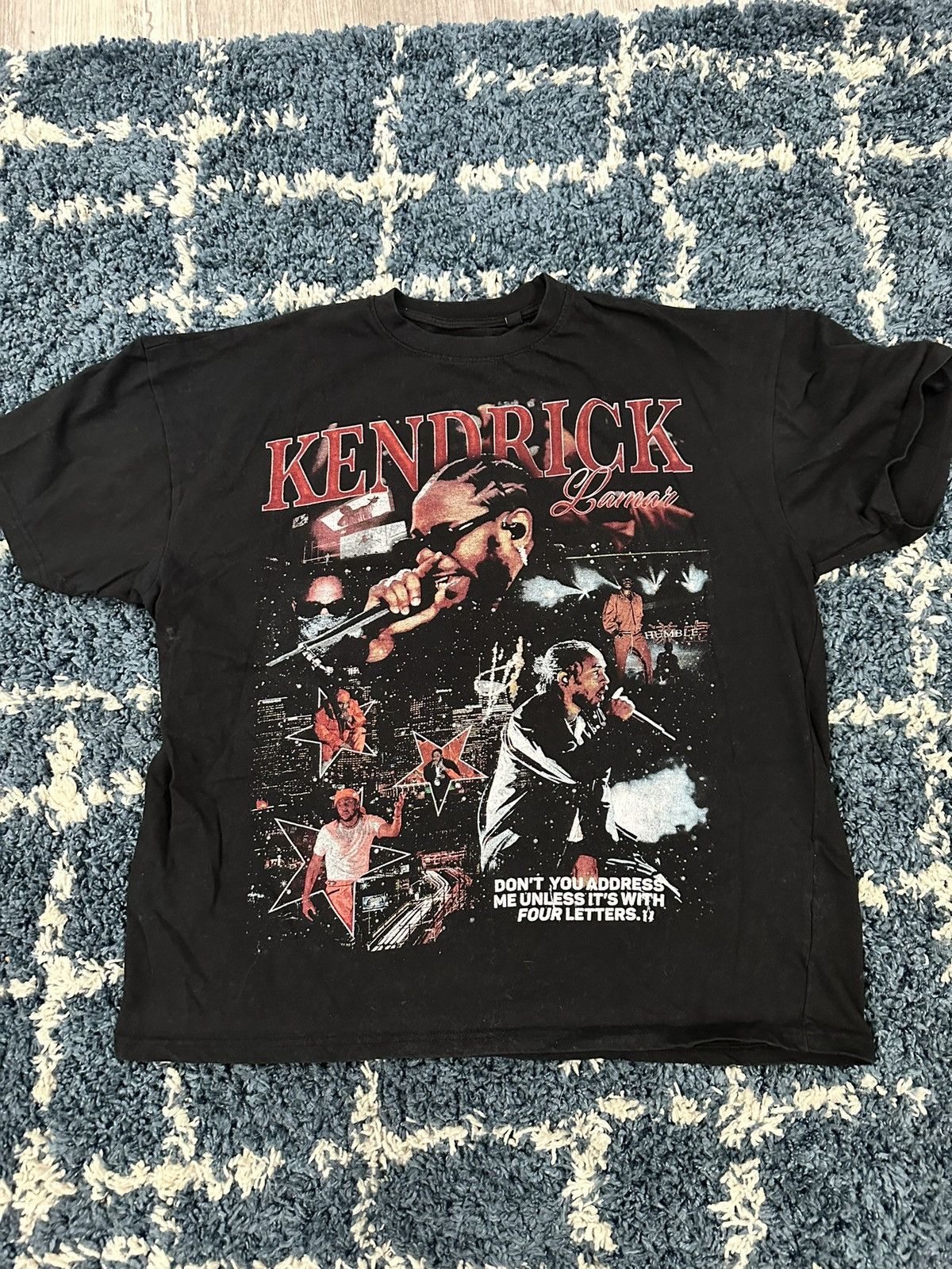 Sergio Calabasas × Vintage Kendrick Lamar Vintage T-Shirt Size US L / EU 52-54 / 3 - 5 Thumbnail