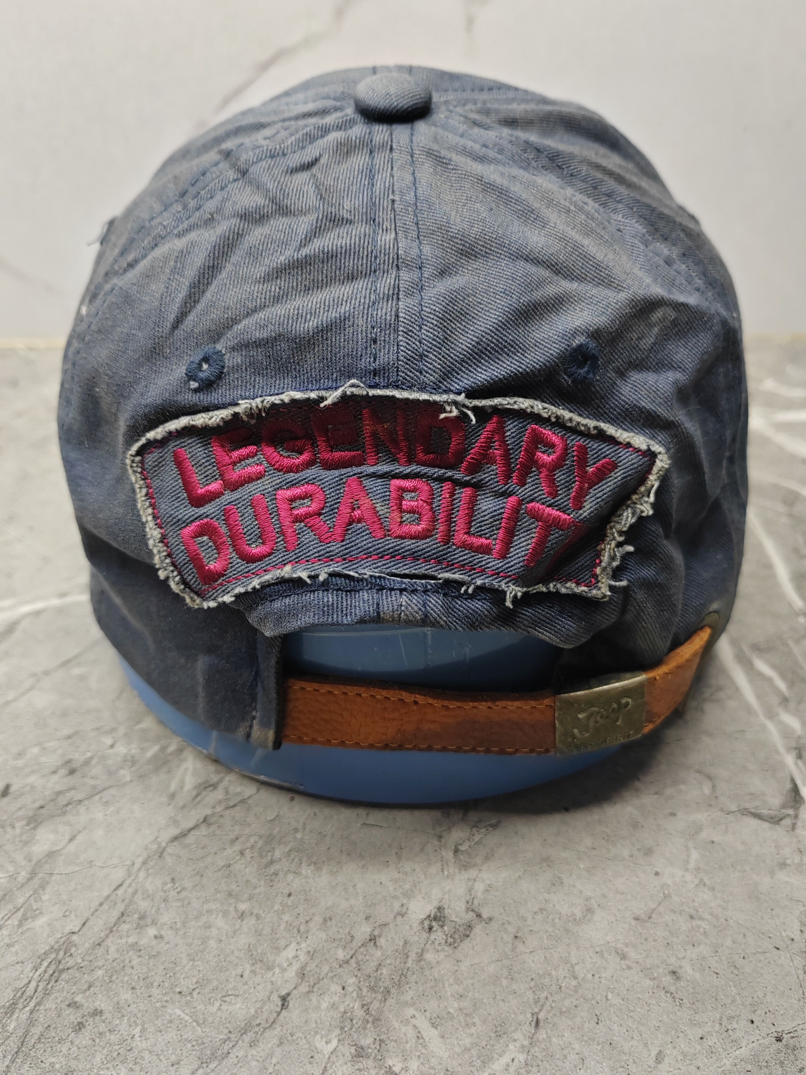 Jeep Vintage Jeep Distressed Style Cap Hat Size ONE SIZE - 5 Thumbnail