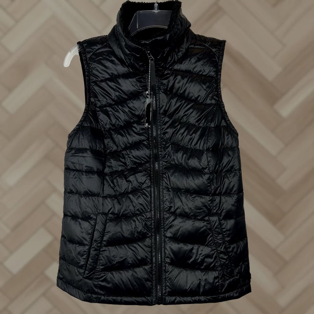 Calvin Klein Calvin Klein Performance Vest Womens Medium Black Casual Fitted Puffer Down Size M / US 6-8 / IT 42-44 - 1 Thumbnail