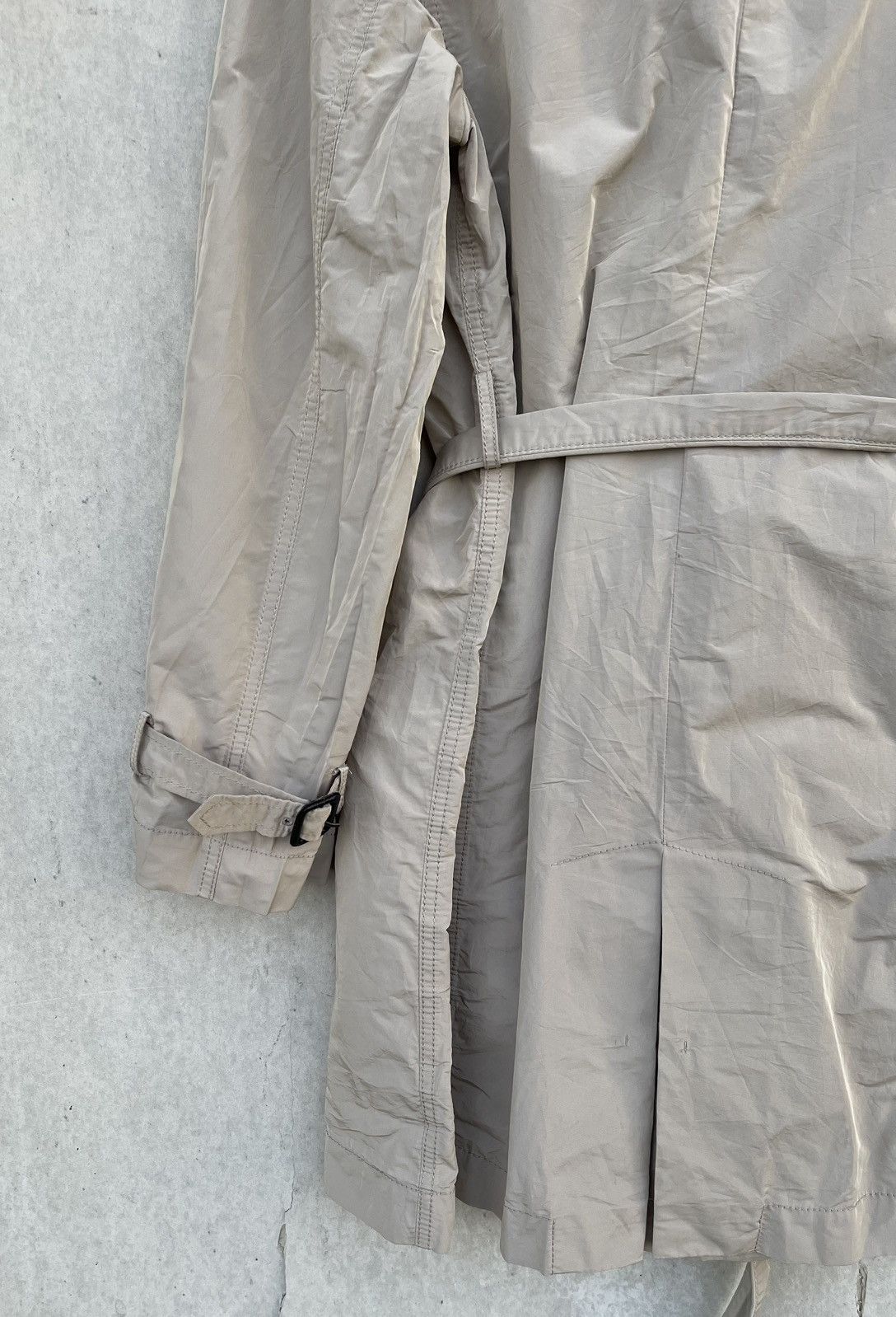 Gerard Darel S/S 2002 GERARD DAREL DOUBLE-BREASTED TRENCH COAT/JACKET Size M / US 6-8 / IT 42-44 - 8 Thumbnail