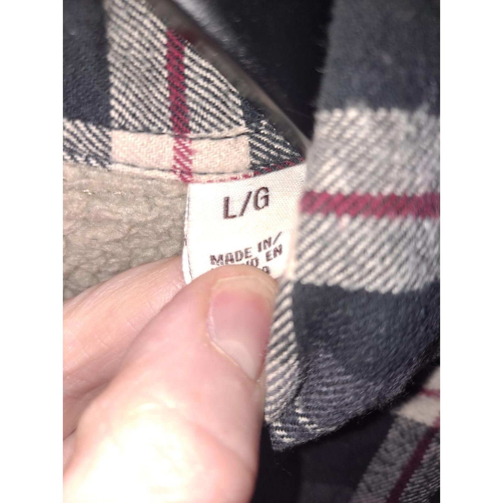 Weatherproof Weatherproof Flannel Blue Red White Button up Sherpa Lined C Size US L / EU 52-54 / 3 - 4 Thumbnail