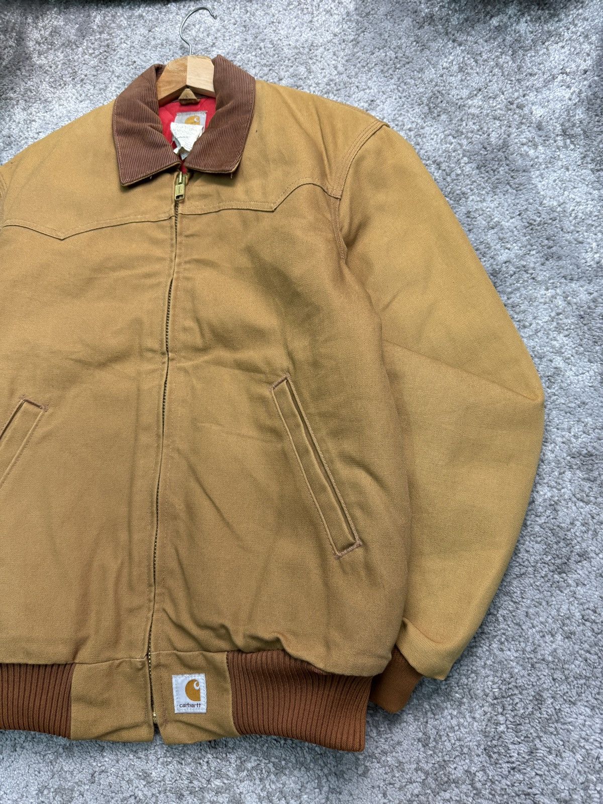 Carhartt × Vintage Carhartt Santa Fe Jacket Size US L / EU 52-54 / 3 - 3 Thumbnail