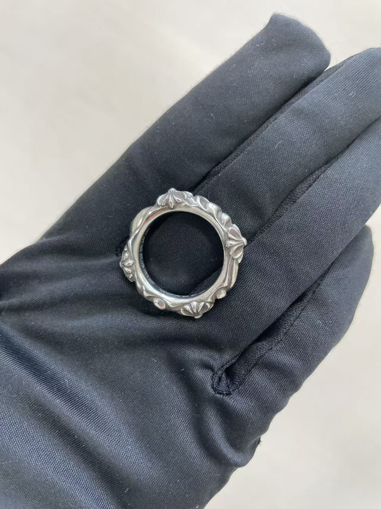 Chrome Hearts Chrome Hearts Silver SBT Ring Size ONE SIZE - 13 Thumbnail