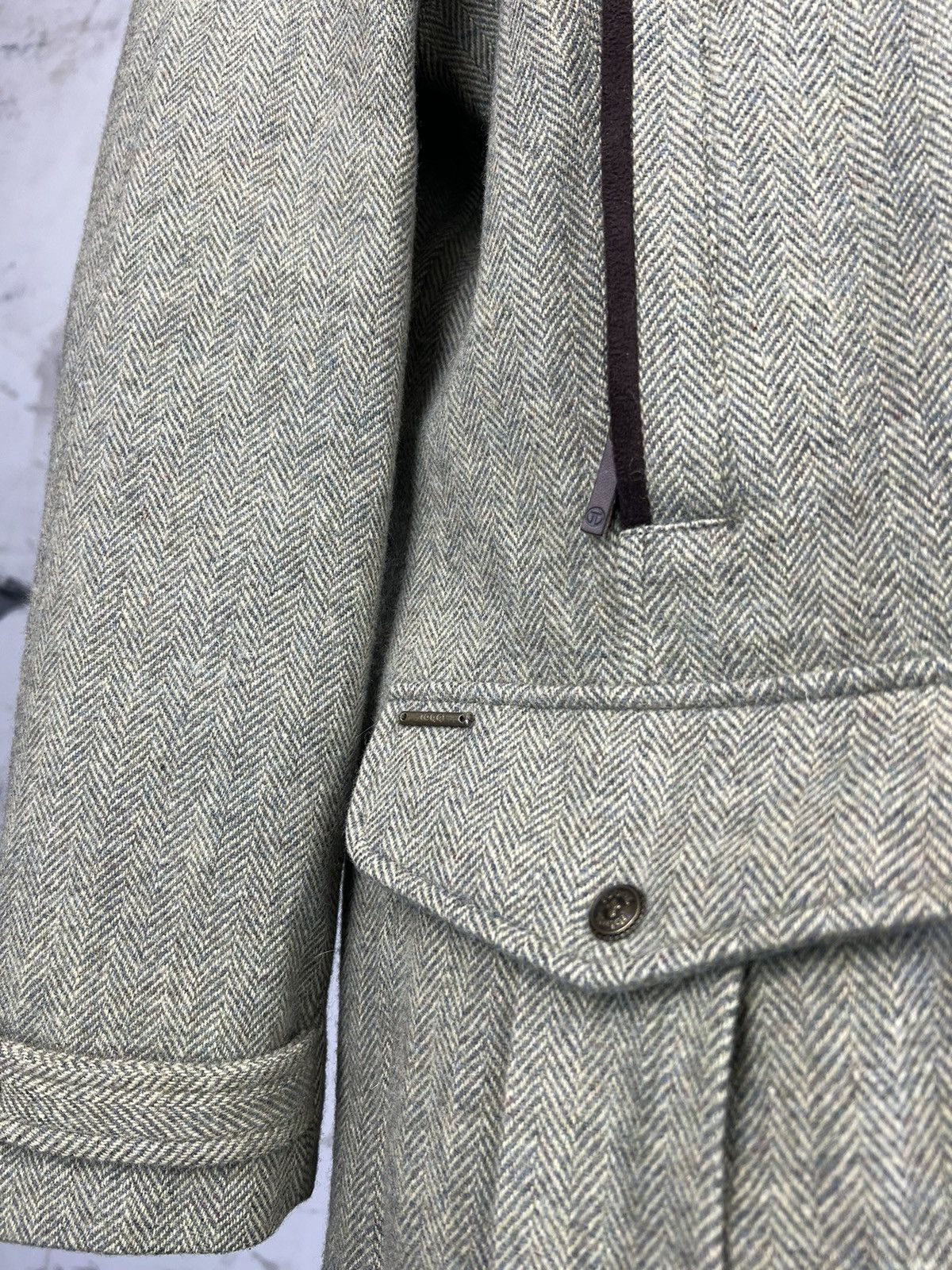 Vintage Vintage Toggi Tweed Jacket Size US 12 L - XL Size XL / US 12-14 / IT 48-50 - 8 Thumbnail