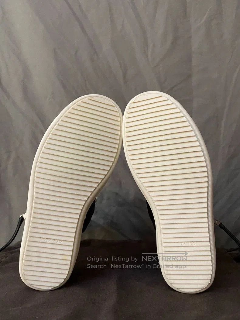 Rick Owens Rick Owens Leather High-Top Sneakers Size 42. Size US 9 / EU 42 - 5 Thumbnail
