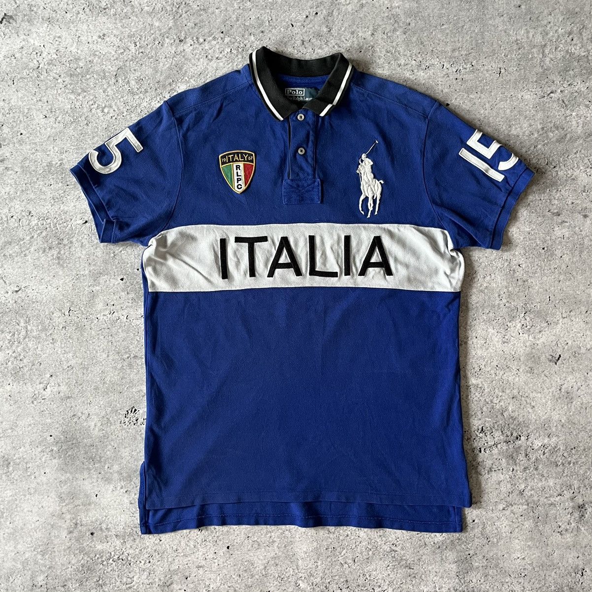 Polo Ralph Lauren Polo Ralph Lauren Rugby Italia Italy polo 90s rare ...