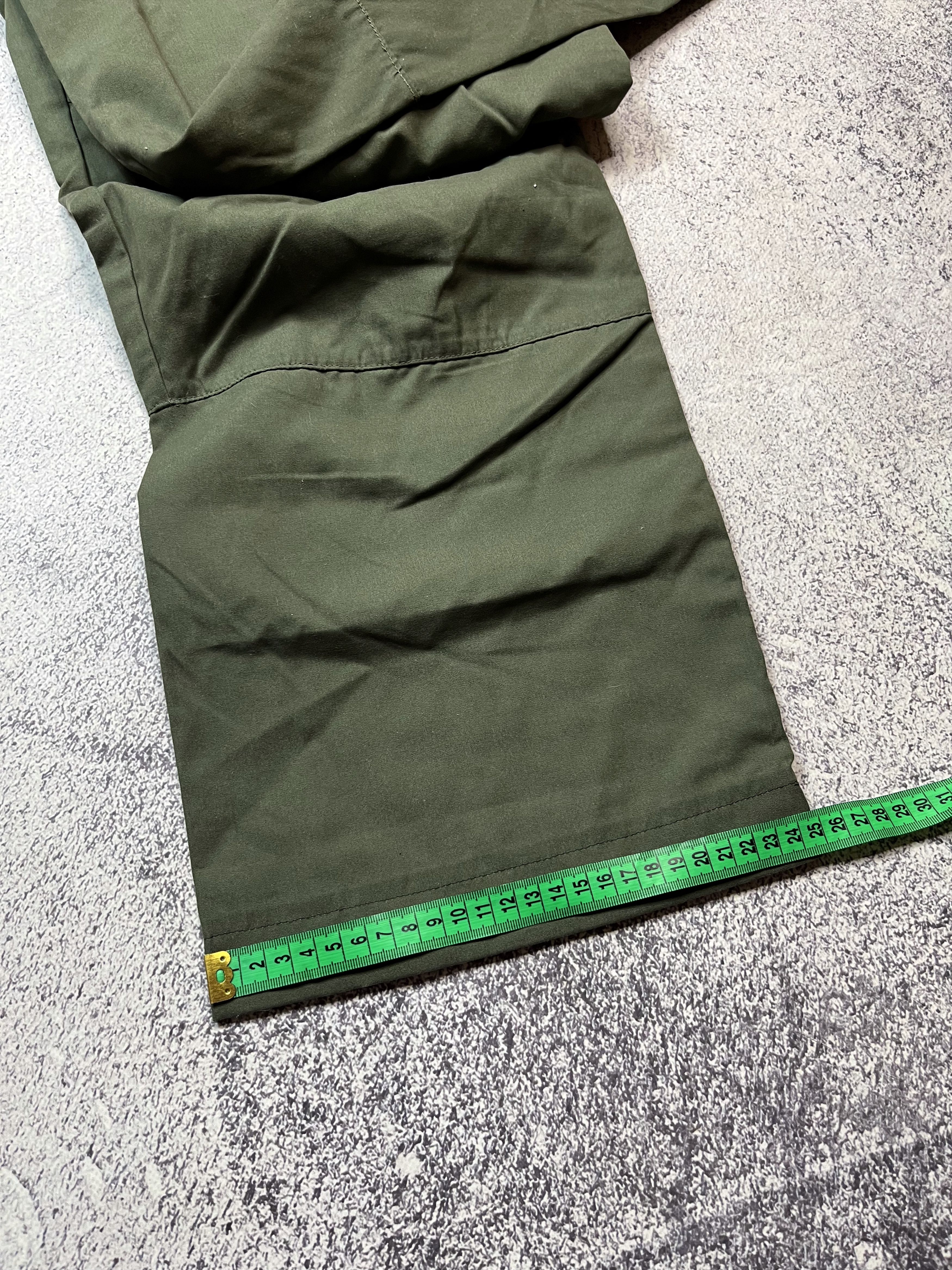 Fjallraven Fjallraven G-1000 Green Trekking Cargo Pants Trousers Men's Size US 32 / EU 48 - 10 Thumbnail