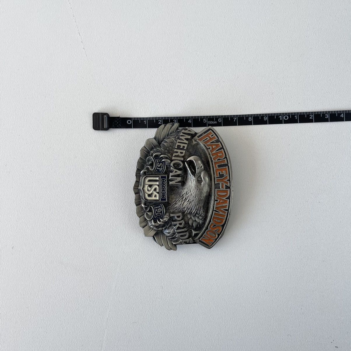 Harley Davidson Harley Davidson 1992 American Pride Baron H417 Vintage Belt Size ONE SIZE - 8 Thumbnail