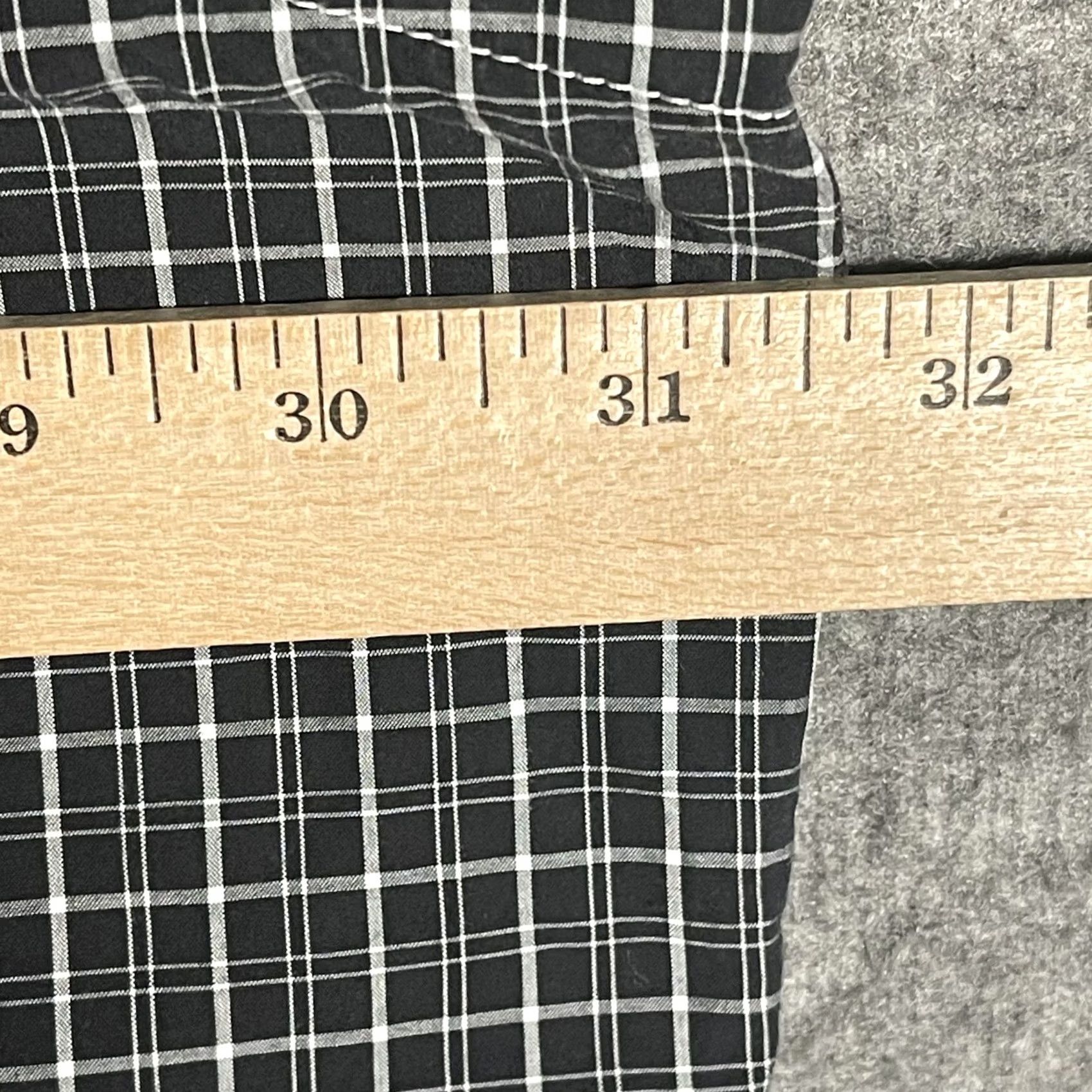Ralph Lauren Ralph Lauren Shirt Mens 3XLT Black Check Button-Down Long Sleeve Big Tall Shirt Size US XXL / EU 58 / 5 - 7 Thumbnail