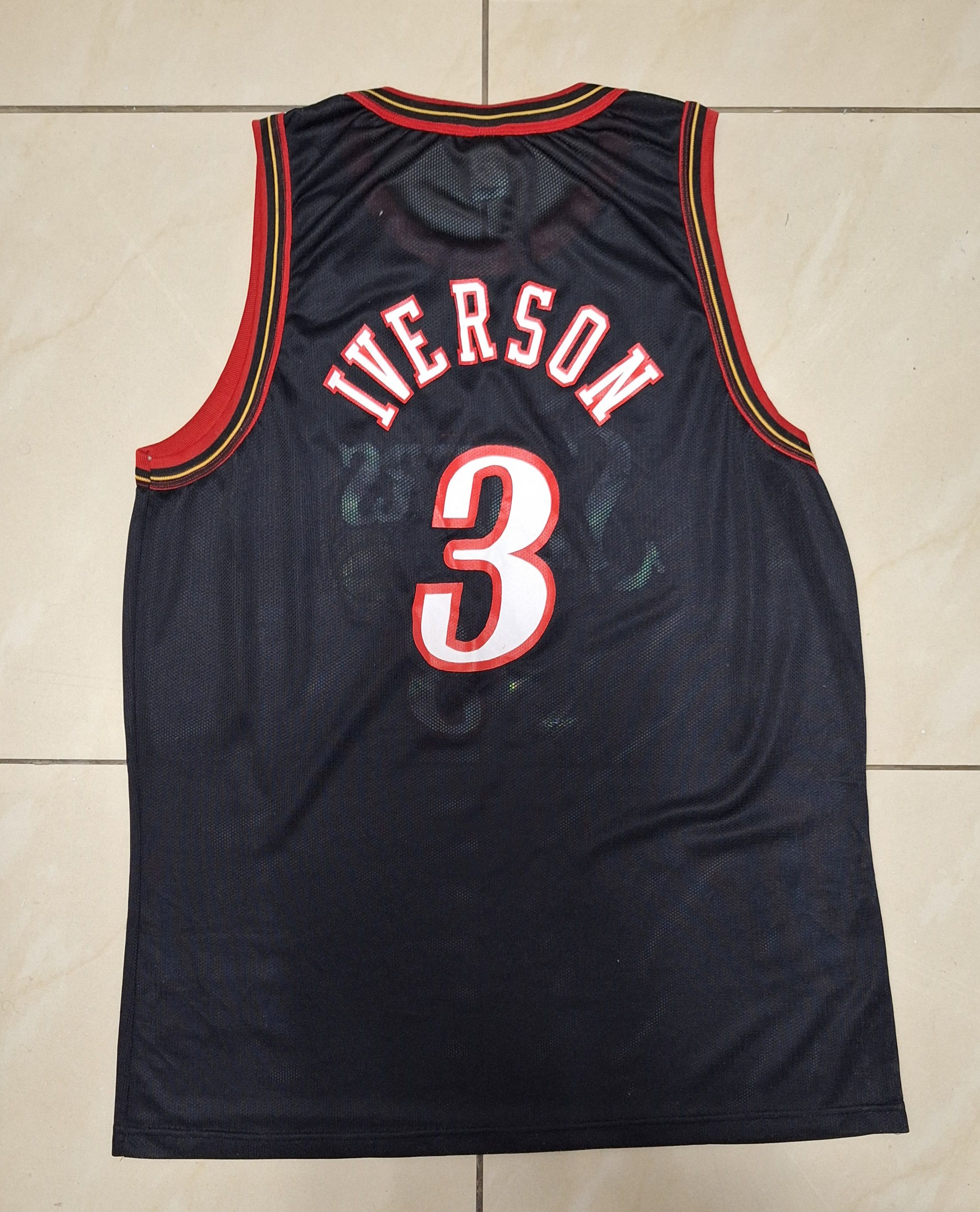 Champion Champion Sixers Iverson Jersey Size US M / EU 48-50 / 2 - 6 Thumbnail
