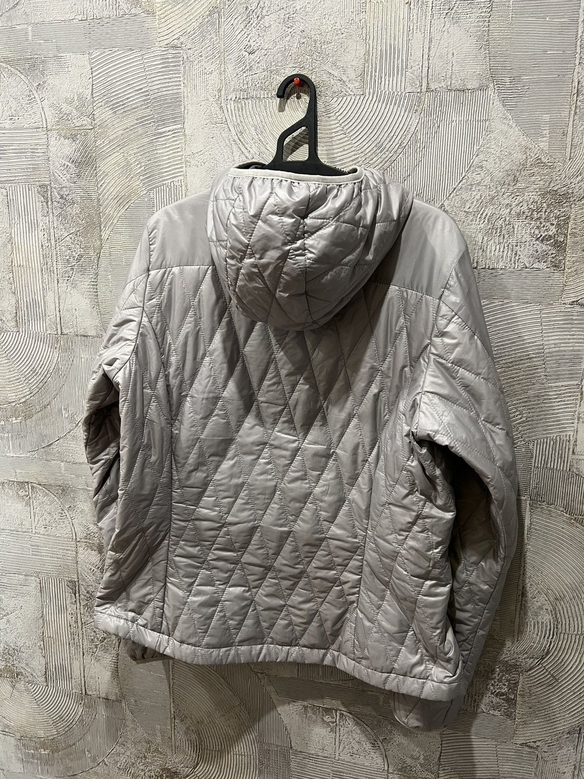 Patagonia Quilted Hoodie Nano Jacket L Teal Primaloft