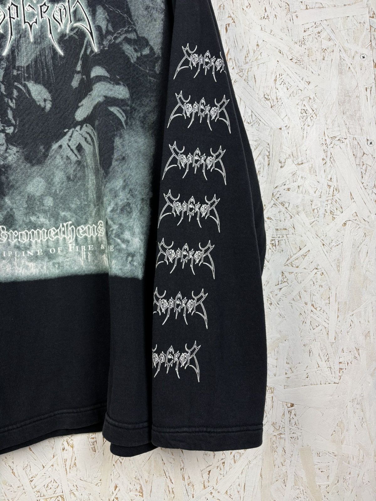 Band Tees Emperor 2001 Prometheus: Discipline Of Fire & Demise Hoodie Size US XL / EU 56 / 4 - 3 Thumbnail