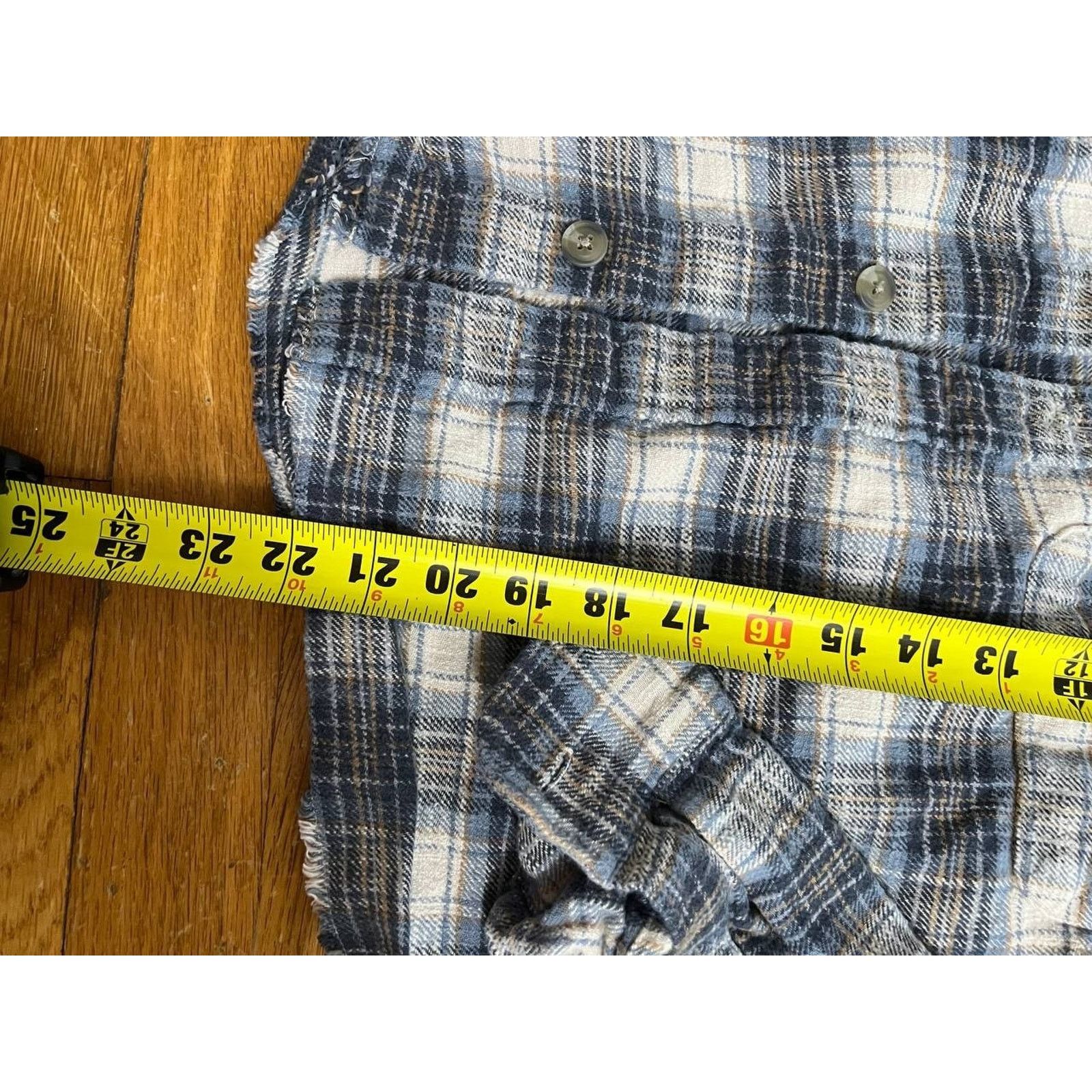 Abercrombie & Fitch Abercrombie & Fitch Shirt blue plaid Medium A001579 Size M / US 6-8 / IT 42-44 - 4 Thumbnail