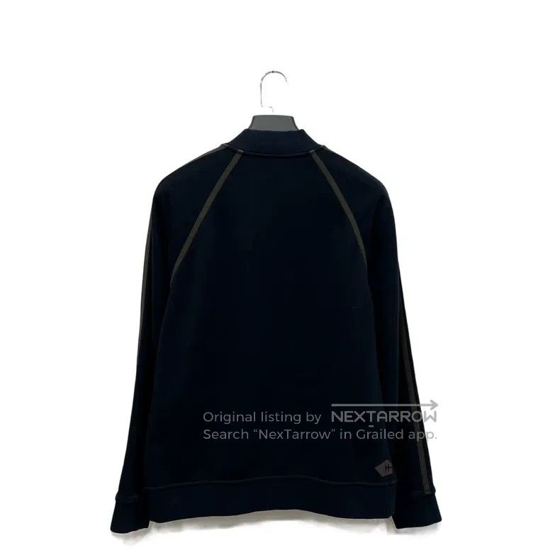 Hermes Knit jacquard logo button jacket