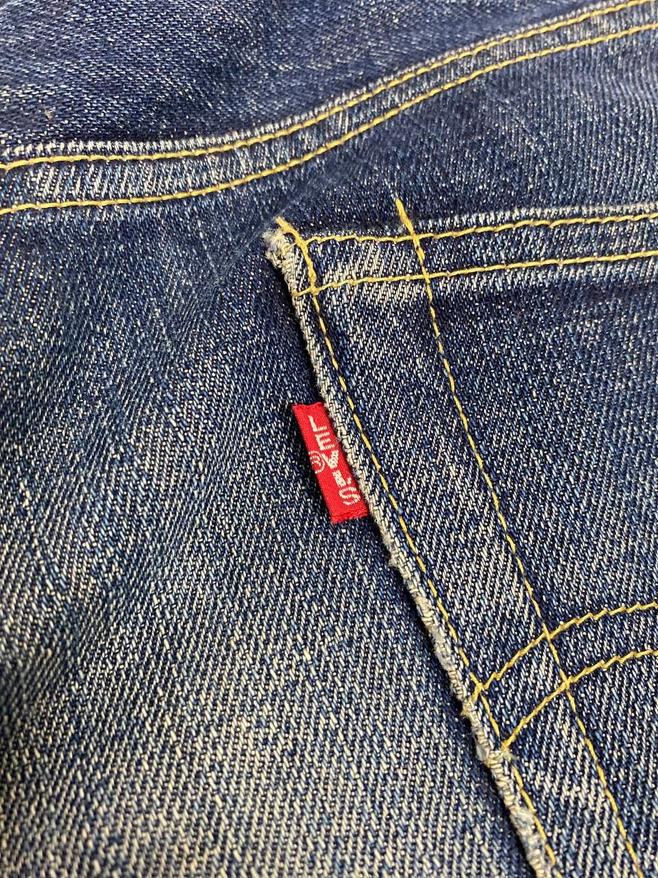 Levi's vintage levis 503-b big E selvedge distressed denim Size US 35 - 4 Thumbnail