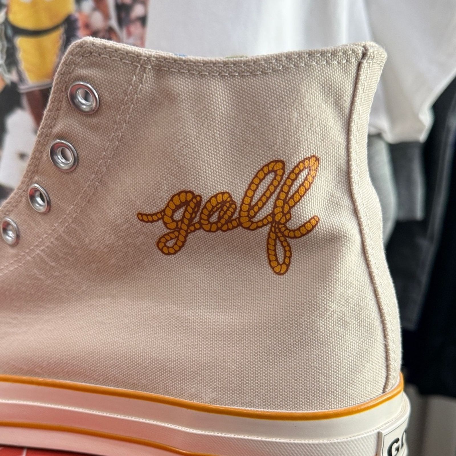 Converse Converse CT All-Star- Golf Wang - sz 12 - Pre-loved Size US 12 / EU 45 - 3 Thumbnail