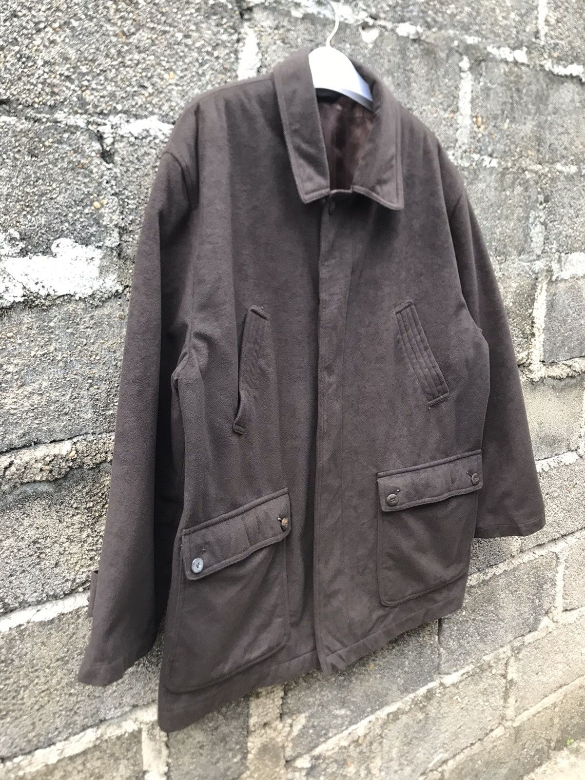 BARNS OUTFITTERS × Japanese Brand × Vintage ⚡️Vintage Livbary Velvet Barn Coat Jacket Size US L / EU 52-54 / 3 - 2 Thumbnail