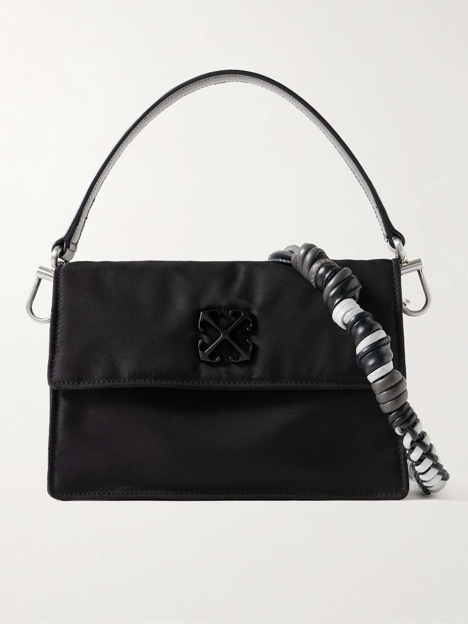Off-White o1y0225 Size : OS / Logo Handbag in Black Size ONE SIZE - 1 Thumbnail