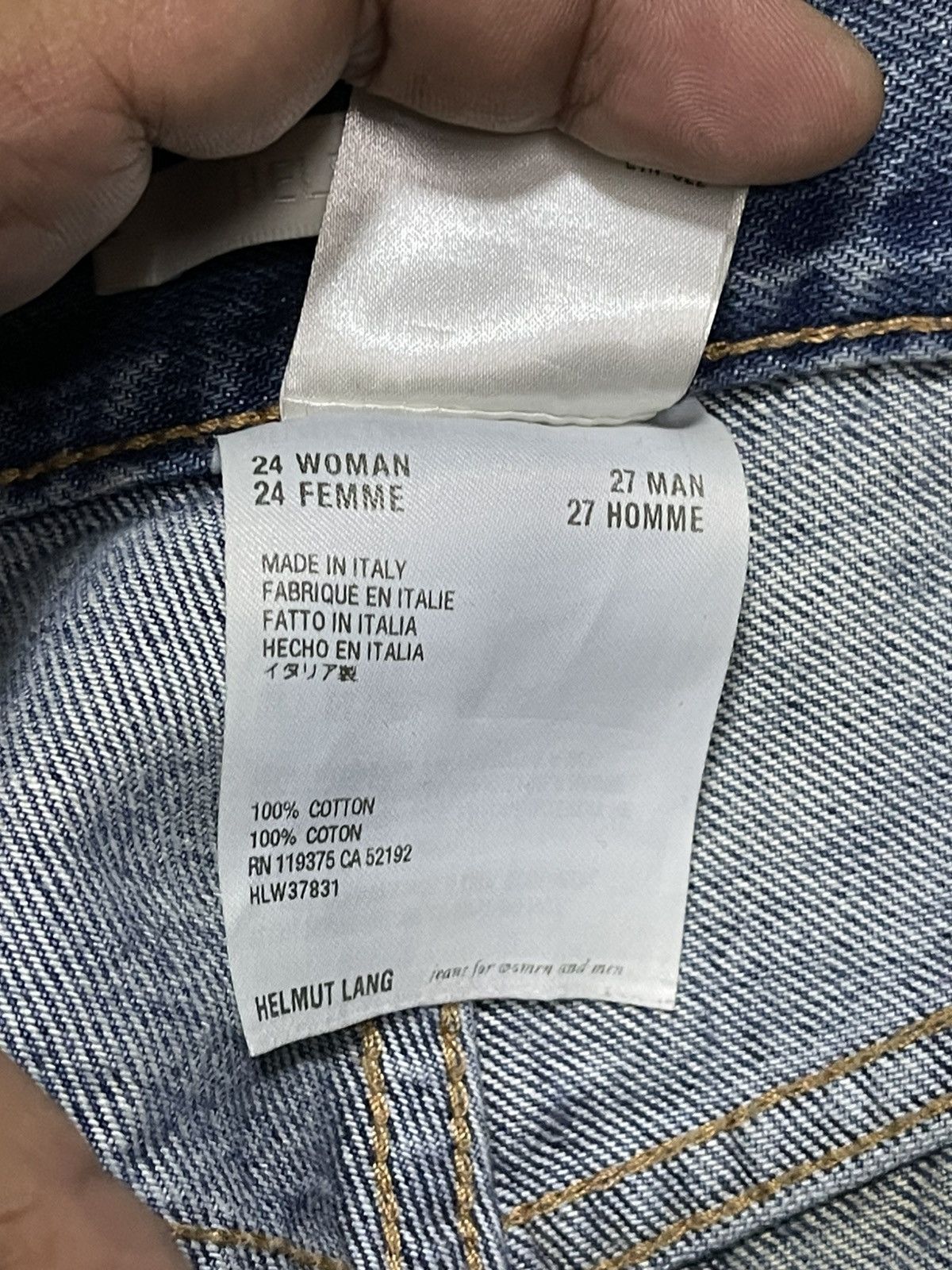 Helmut Lang Helmut Lang Long Jeans Size US 28 / EU 44 - 7 Thumbnail