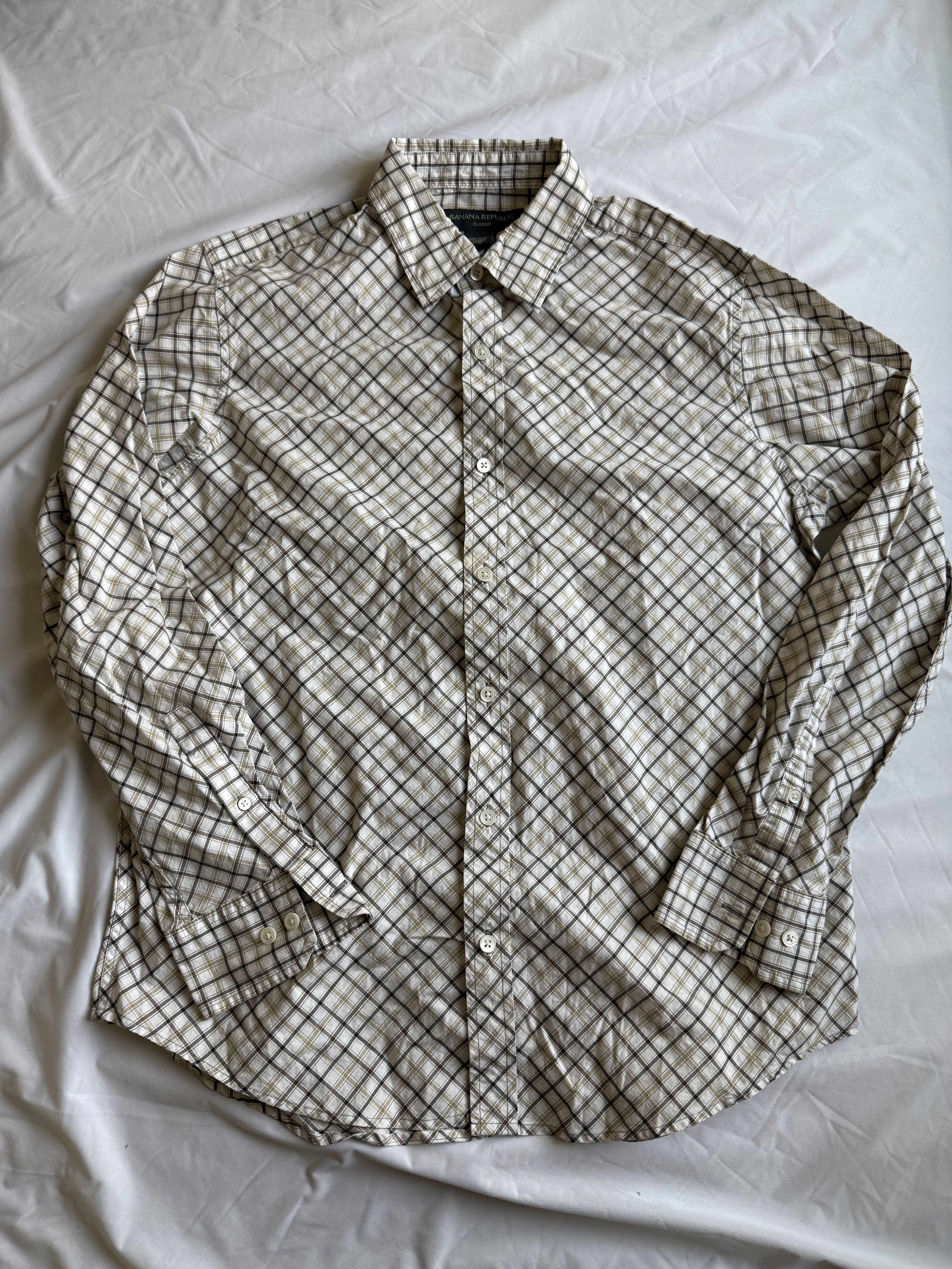 Banana Republic Banana Republic button up shirt medium classic fit $89.50 Size US M / EU 48-50 / 2 - 2 Thumbnail